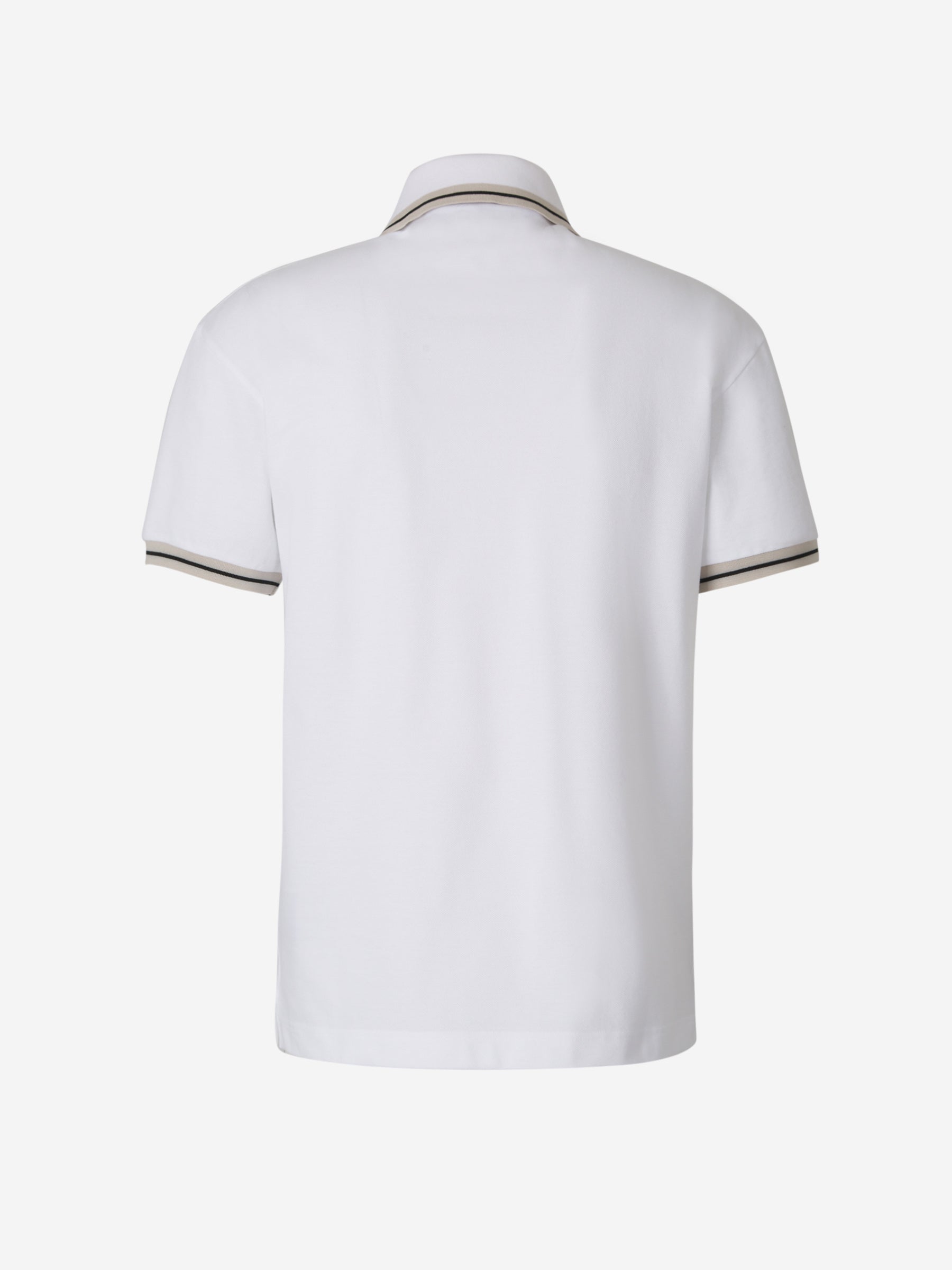 Palm Angels Polo Piqué Logo color Negro sku 552-001378 02 - Foto 2