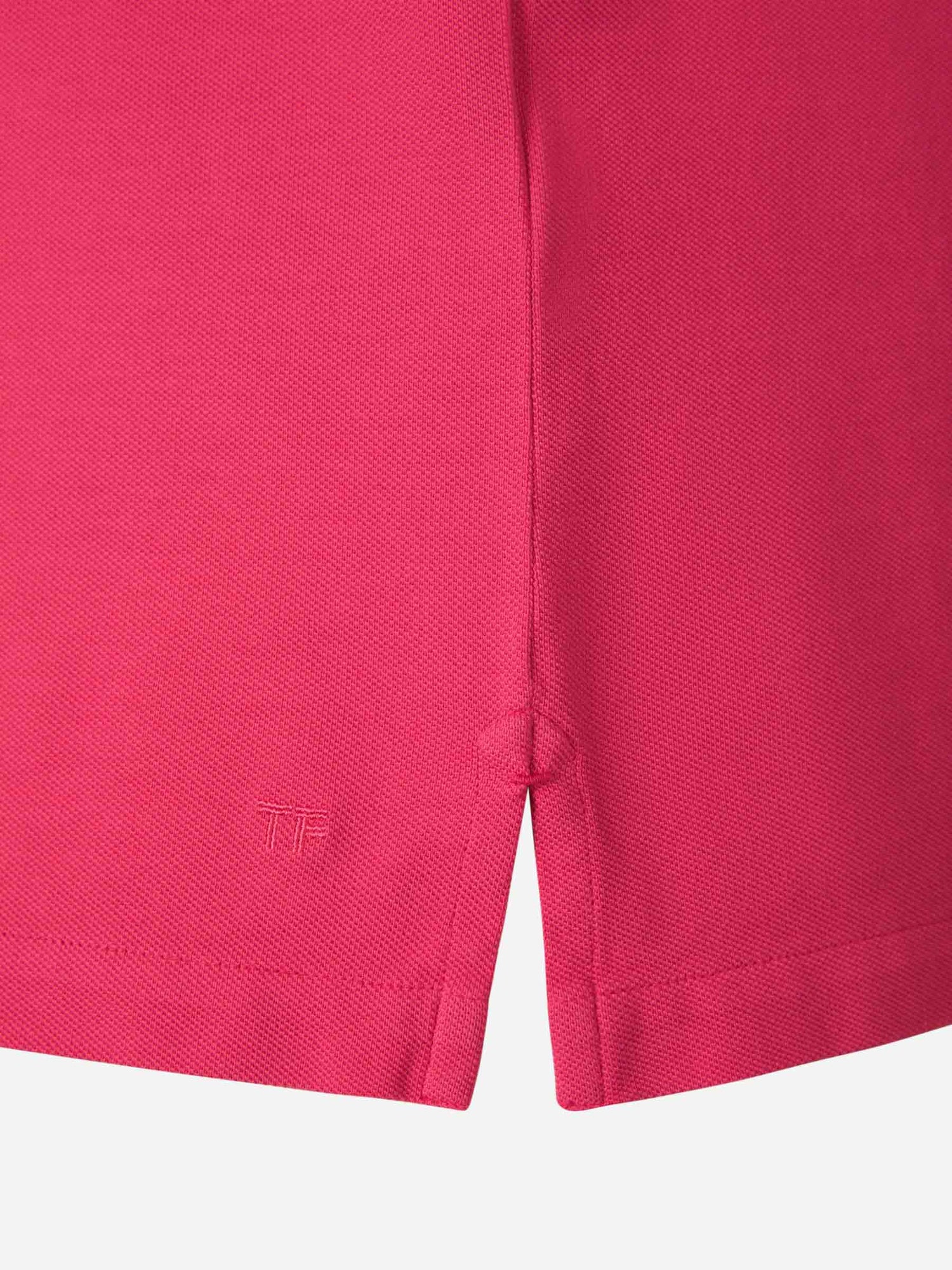 Tom Ford Polo Tenis Piqué color Rosa sku 552-001380 03 - Foto 4