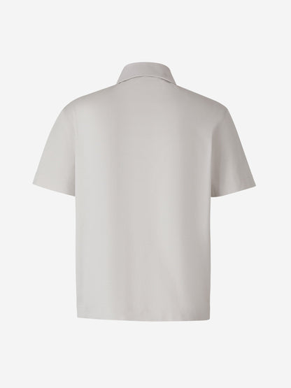 Outlet online Palm Angels Hombre Polo Punto Monograma color Blanco sku 552-001398 01 - Foto 2