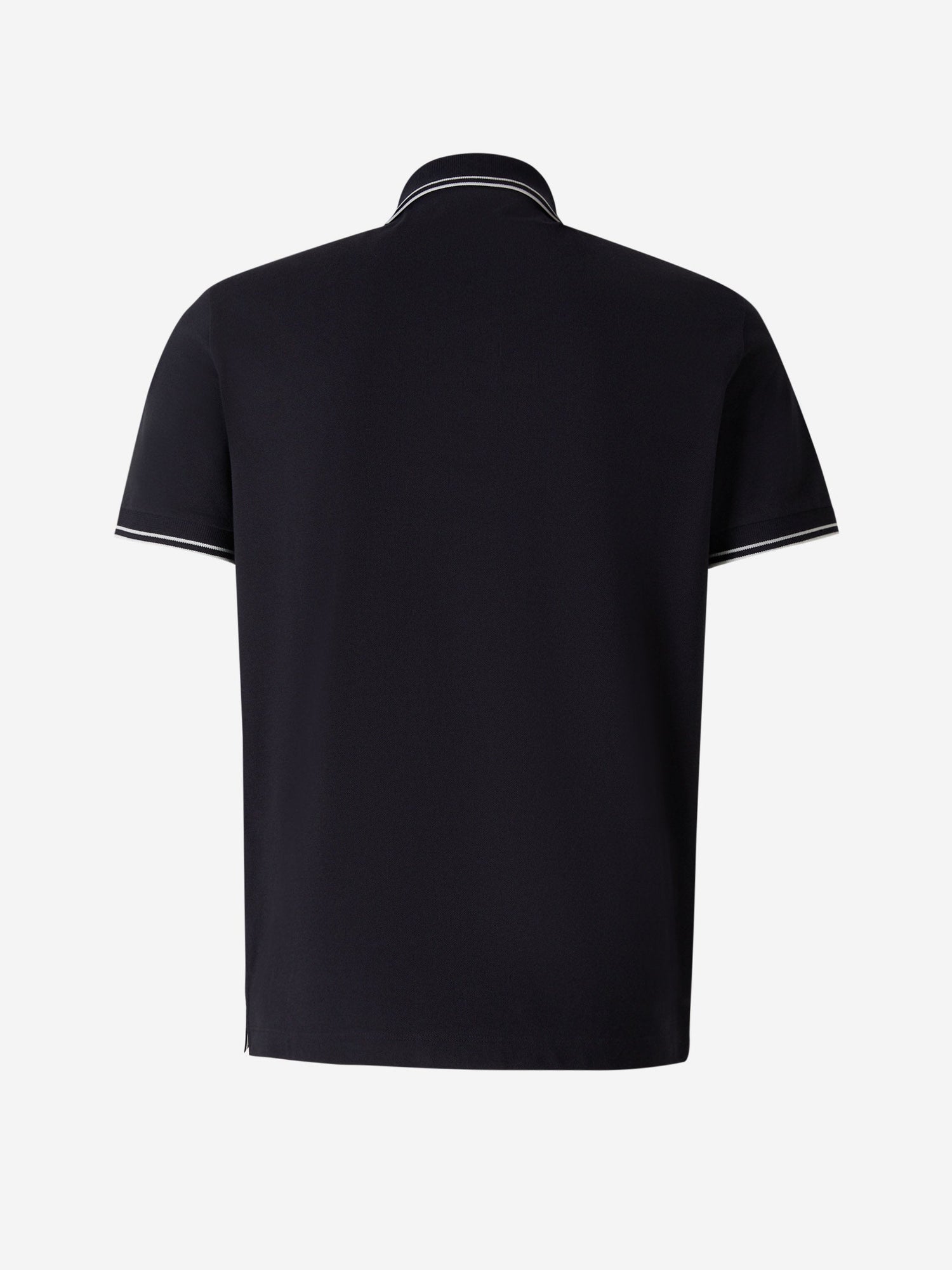 Outlet online Stone Island Hombre Polo Piqué Detalle Rayas color Negro sku 552-001406 02 - Foto 2