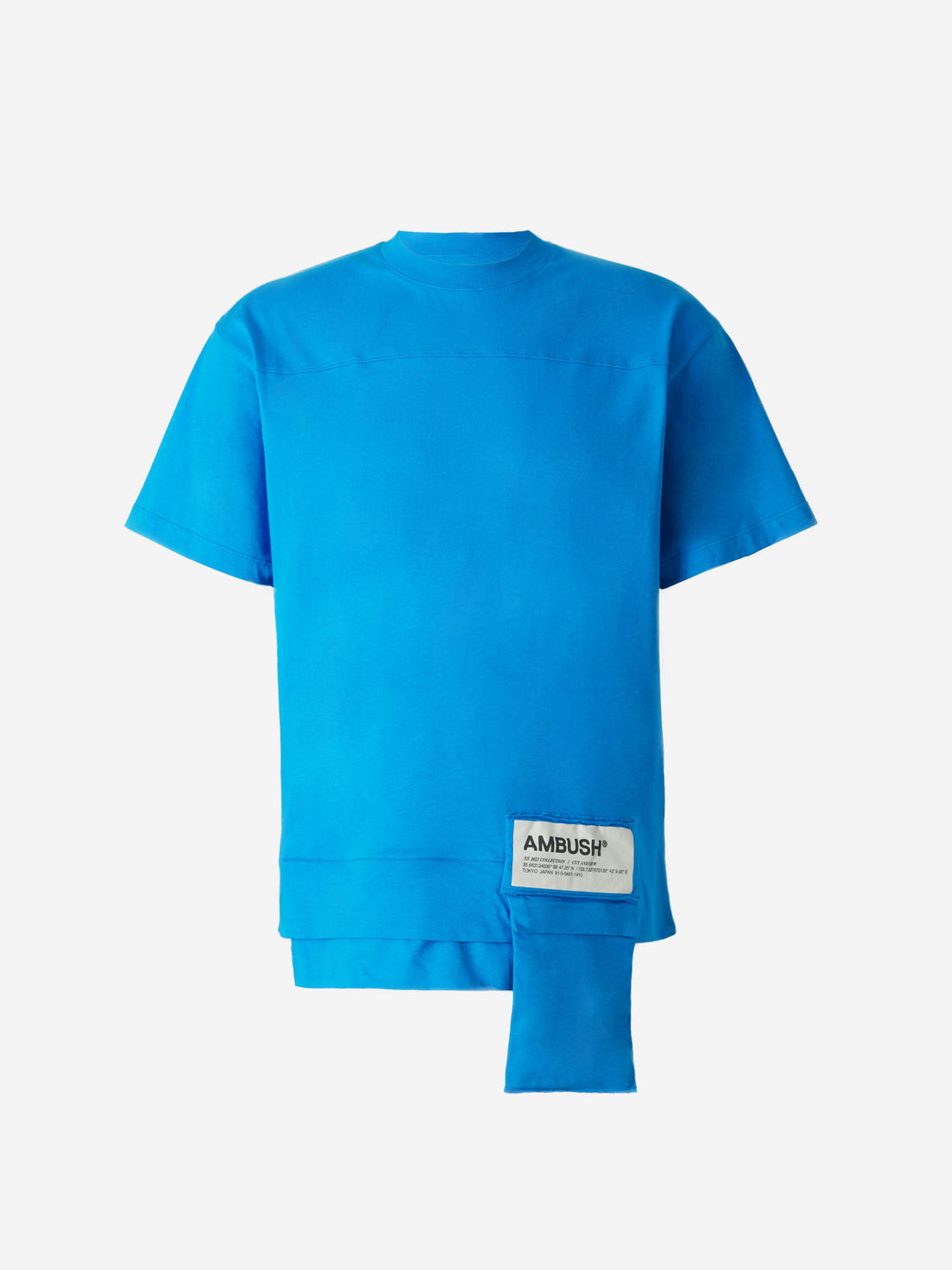 Ambush Camiseta Bajo Asimétrico color Azul Cielo sku 553-002562 02 - Foto 1