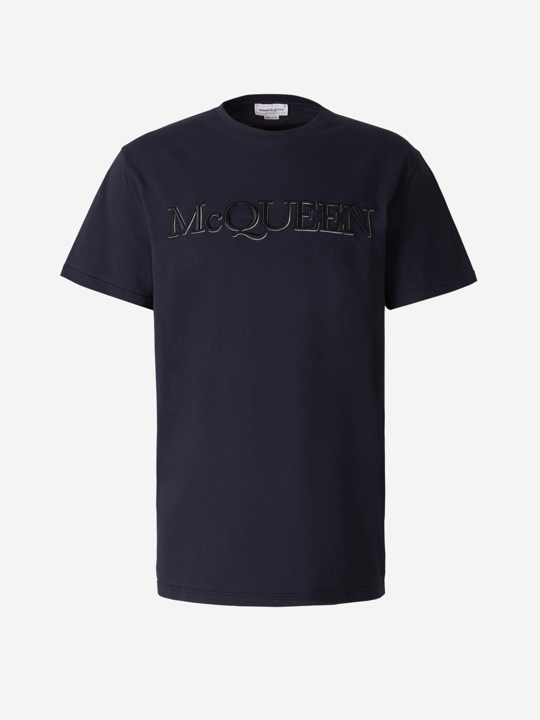 Alexander McQueen Camiseta Logo Bordado color Blanco sku 553-002654 01 - Foto 1