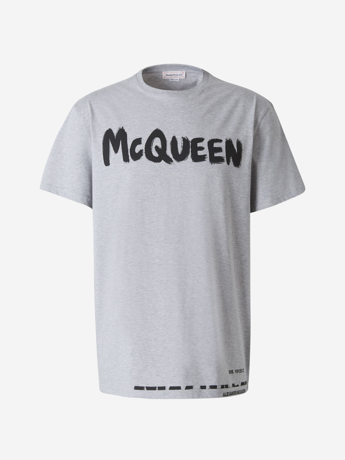 Alexander McQueen Camiseta Logo Estampado color Gris Claro sku 553-002656 03 - Foto 1
