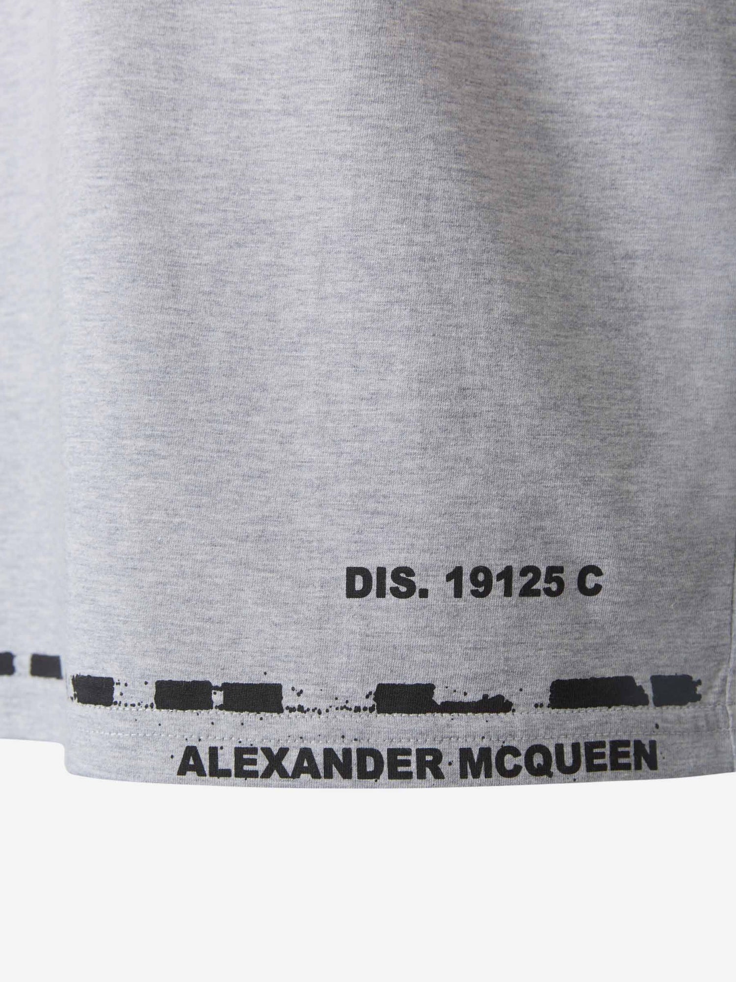 Alexander McQueen Camiseta Logo Estampado color Gris Claro sku 553-002656 03 - Foto 5