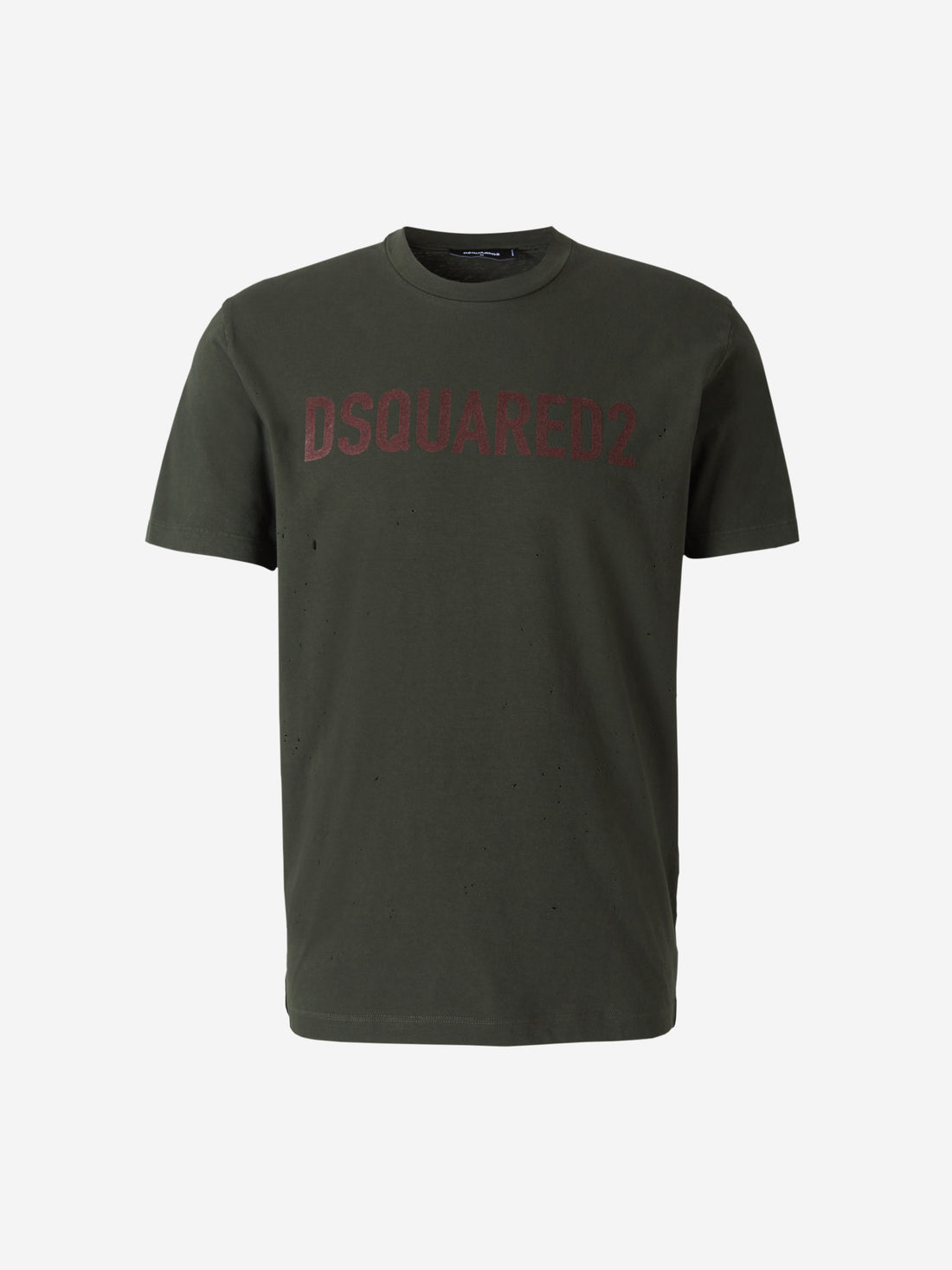 Dsquared2 Camiseta Logo Estampado color Verde Militar sku 553-002719 00 - Foto 1