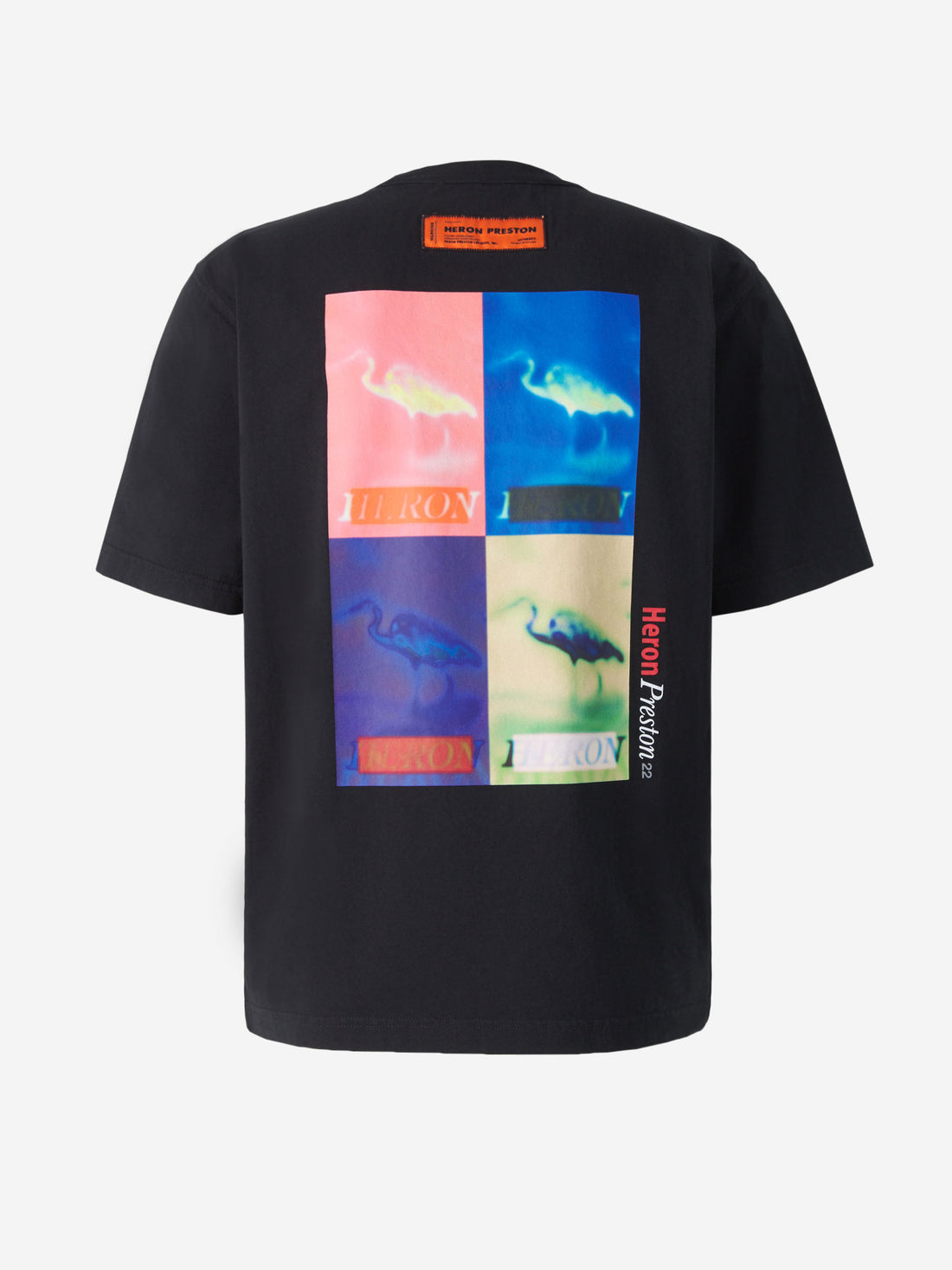 Heron Preston Camiseta Logo Bordado color Negro sku 553-002785 01 - Foto 2