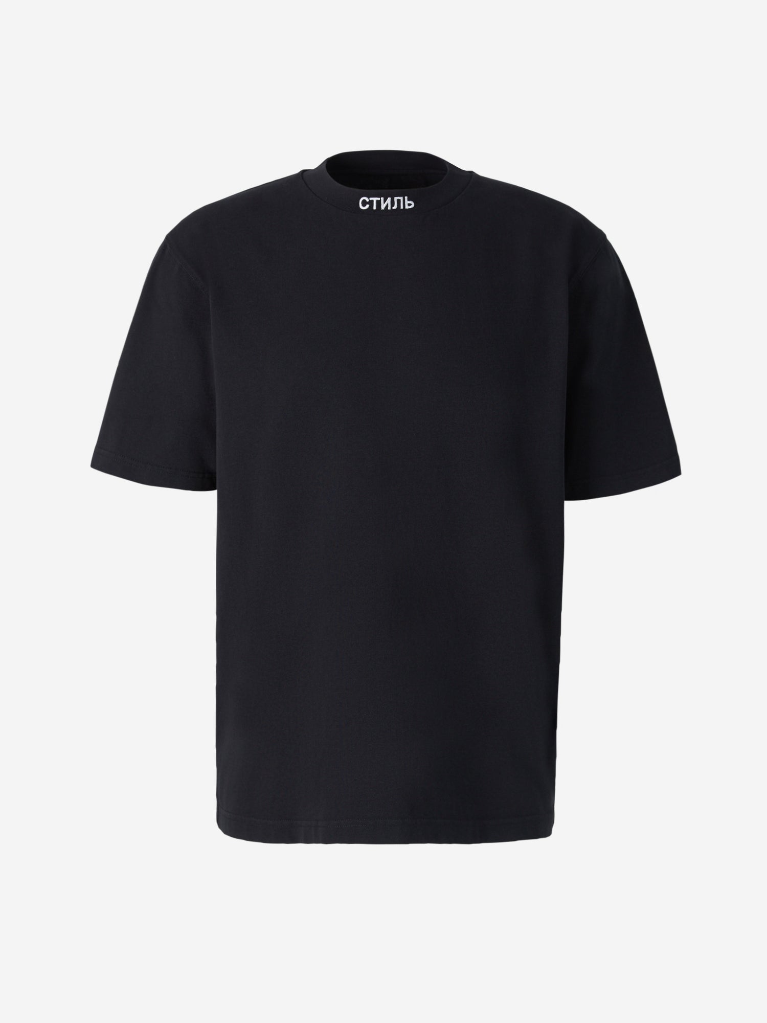 Heron Preston Camiseta Logo Algodón color Negro sku 553-002787 02 - Foto 1