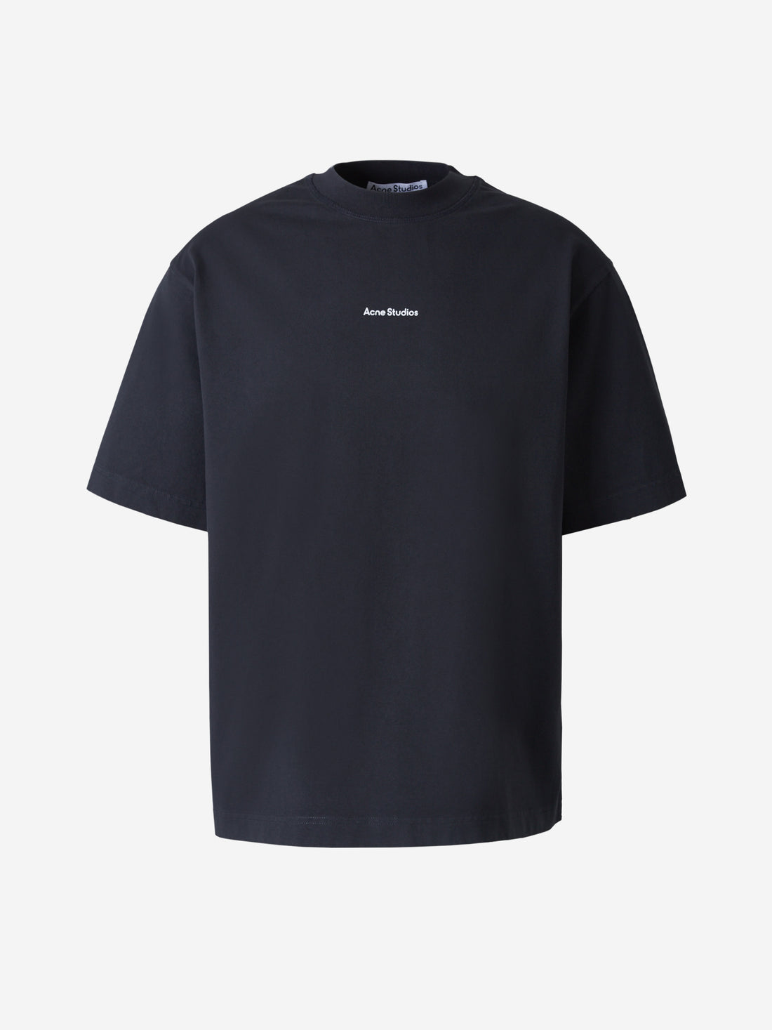 Acne Studios Camiseta Logo Algodón color Negro sku 553-002792 02 - Foto 1
