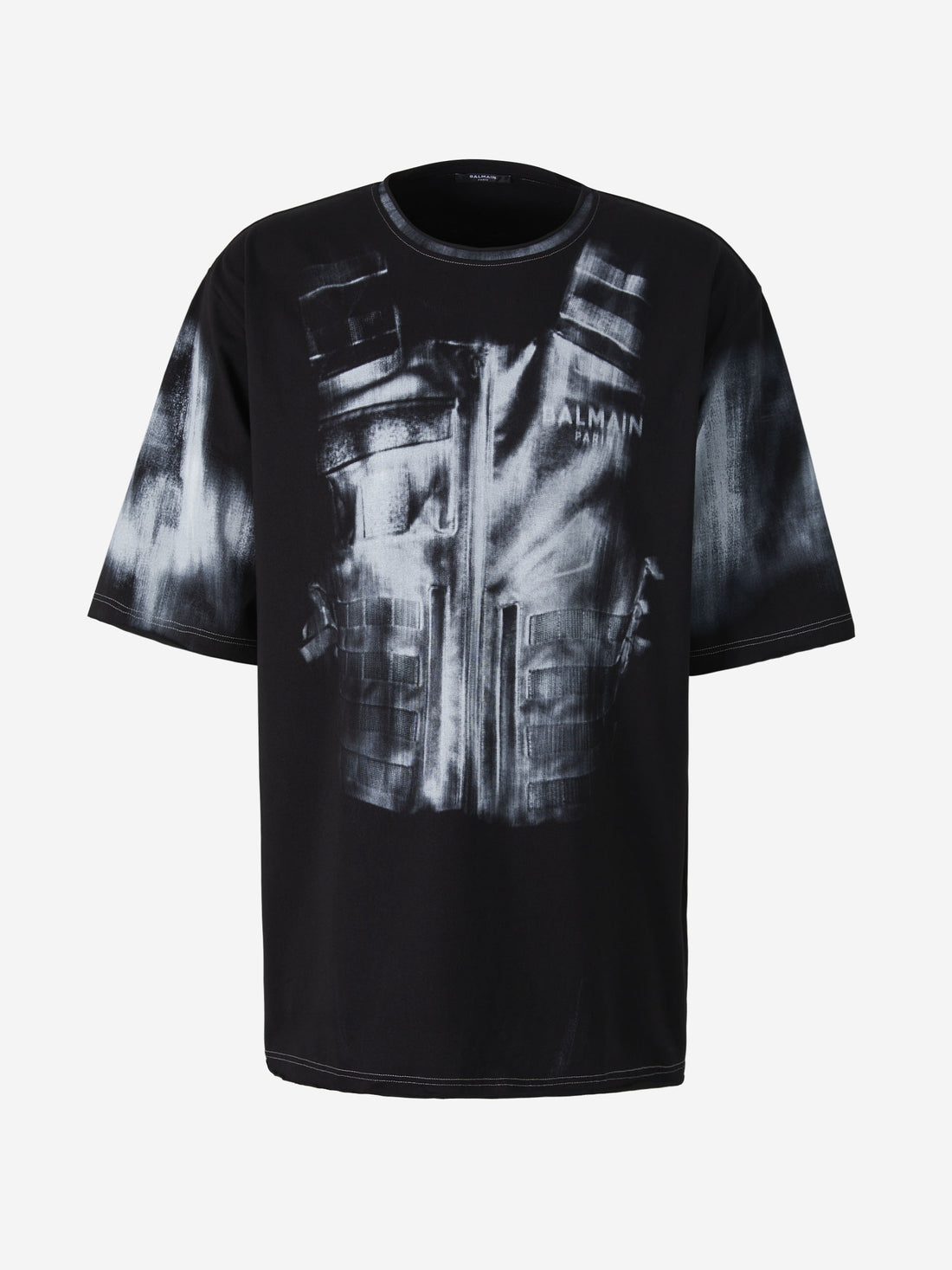 Balmain Camiseta Chaleco Protector color Negro sku 553-002825 00 - Foto 1