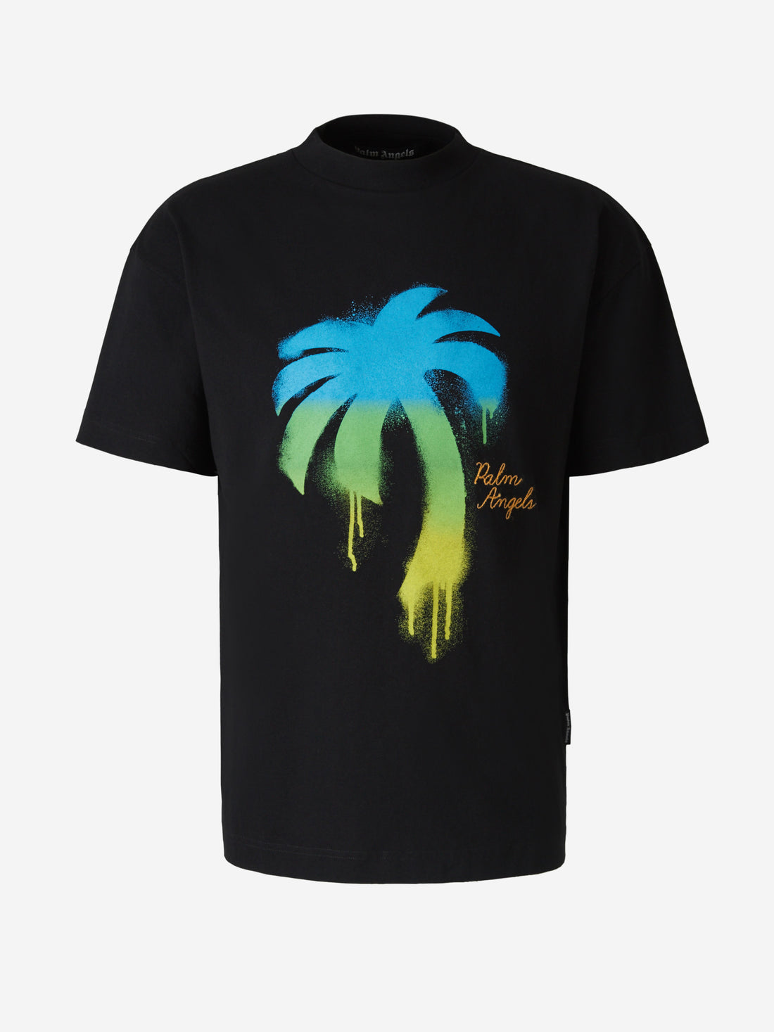 Palm Angels Camiseta Palmera Estampada color Negro sku 553-002853 01 - Foto 1