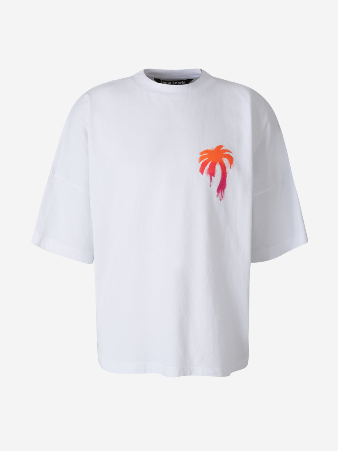 Palm Angels Camiseta Palmera Logo color Blanco sku 553-002854 01 - Foto 1