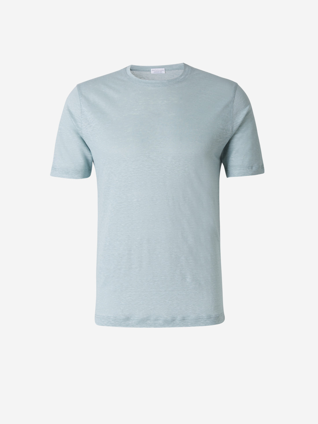 Santa Eulalia Camiseta Jaspeada Lino color Azul Cielo sku 553-002870 02 - Foto 1