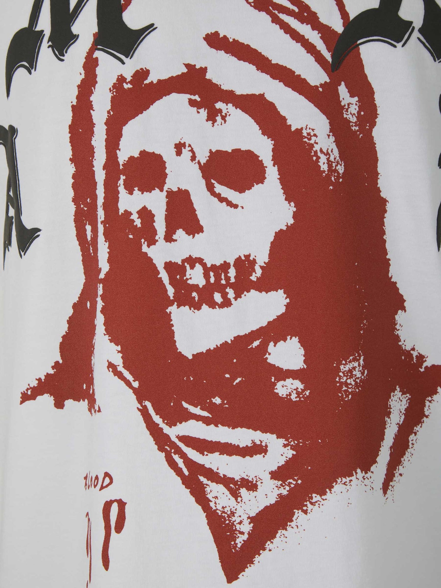Amiri Camiseta Gráfico Logo color Blanco sku 553-002871 01 - Foto 4