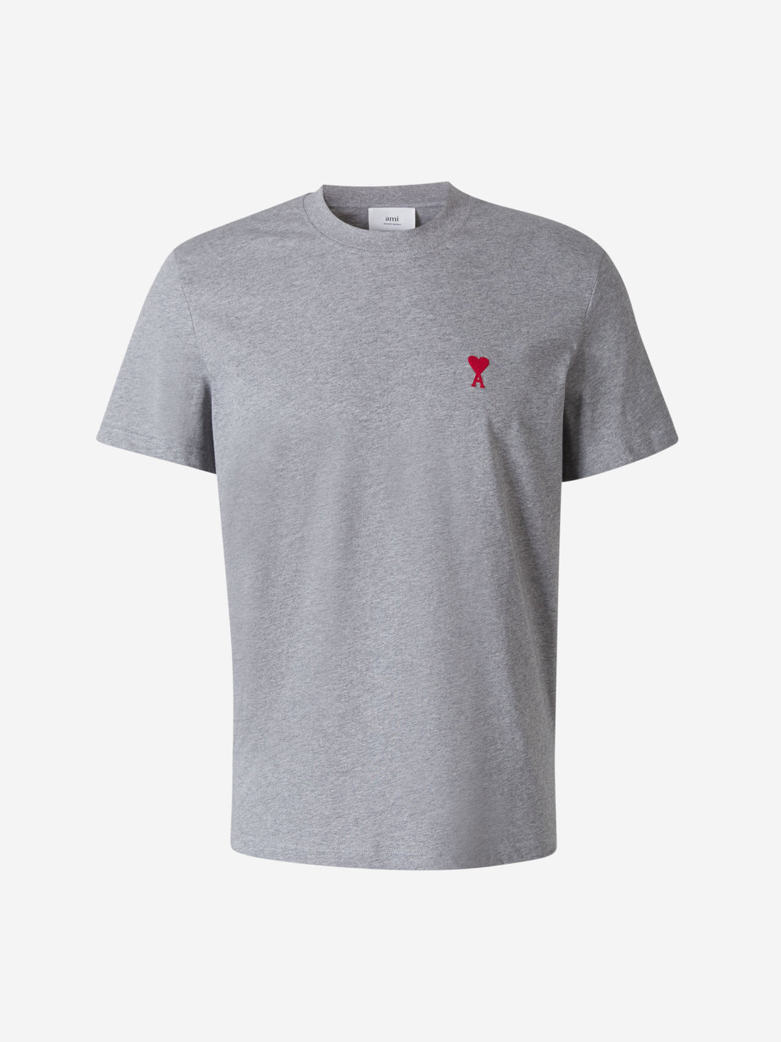 Ami Paris Camiseta Logo Contraste color Gris Claro sku 553-002928 03 - Foto 1