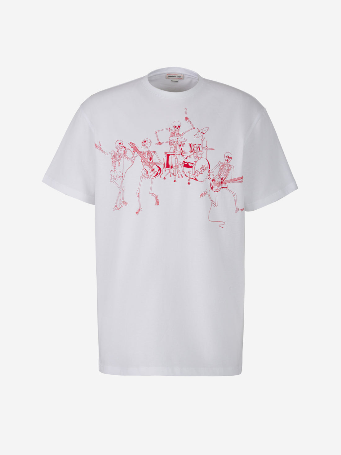 Alexander McQueen Camiseta Estampado Calaveras color Negro sku 553-002967 01 - Foto 1