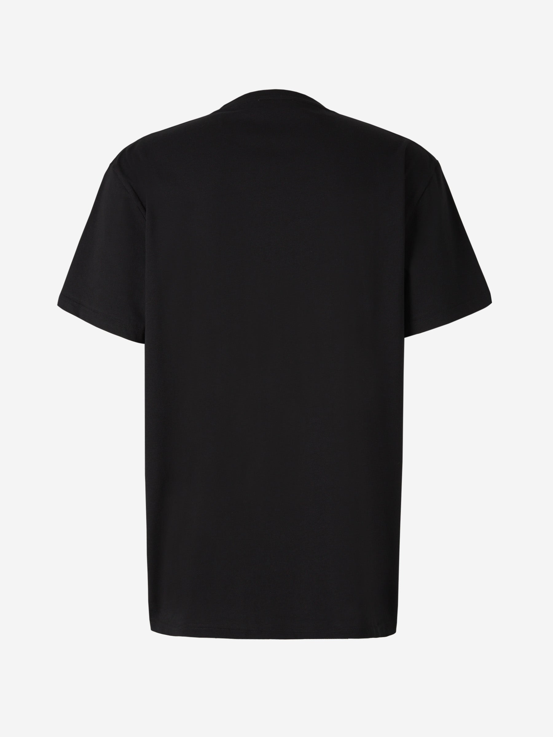 Alexander McQueen Camiseta Maxi Logo color Negro sku 553-002969 01 - Foto 2