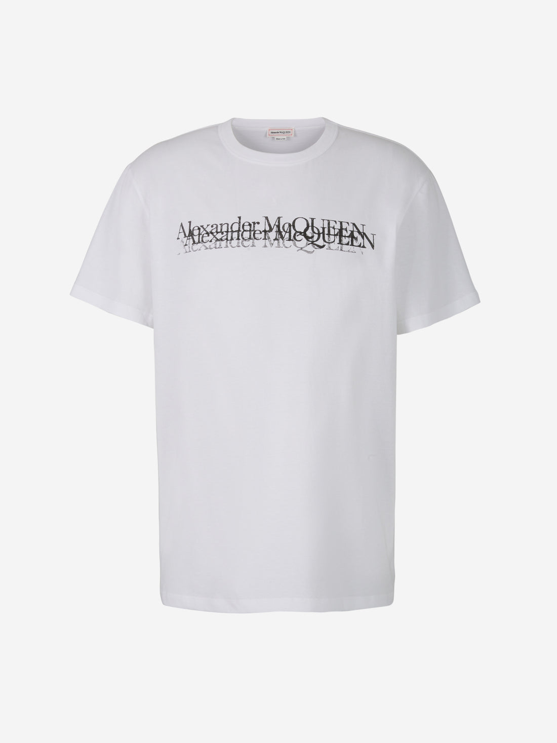 Alexander McQueen Camiseta Logo Sello color Blanco sku 553-002970 01 - Foto 1