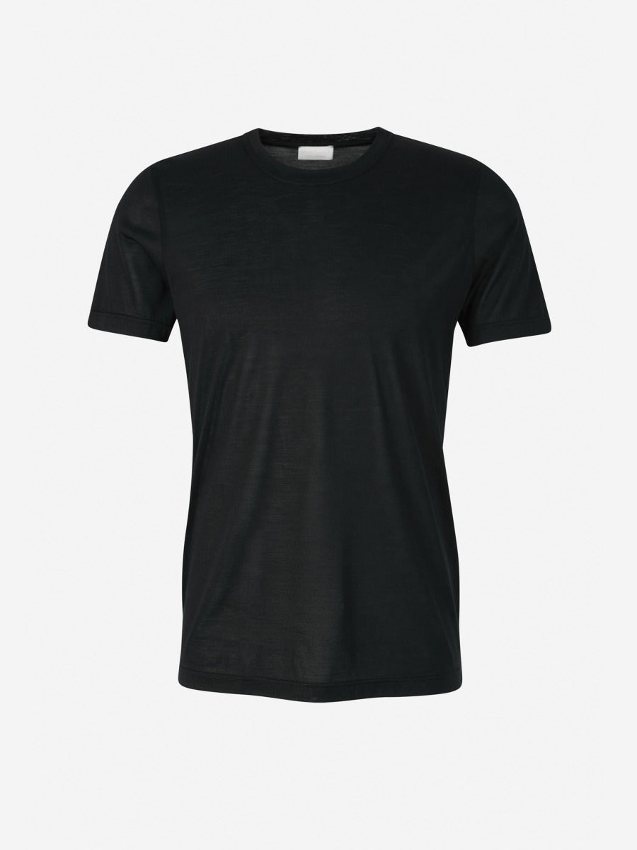 Santa Eulalia Camiseta Lisa Lino color Negro sku 553-002975 04 - Foto 1