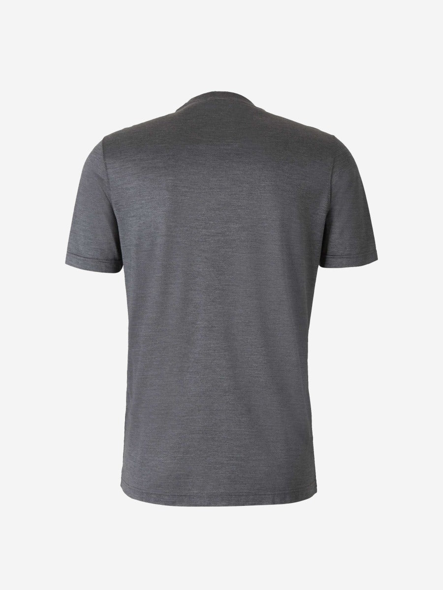 Santa Eulalia Camiseta Lisa Lino color Negro sku 553-002975 04 - Foto 4