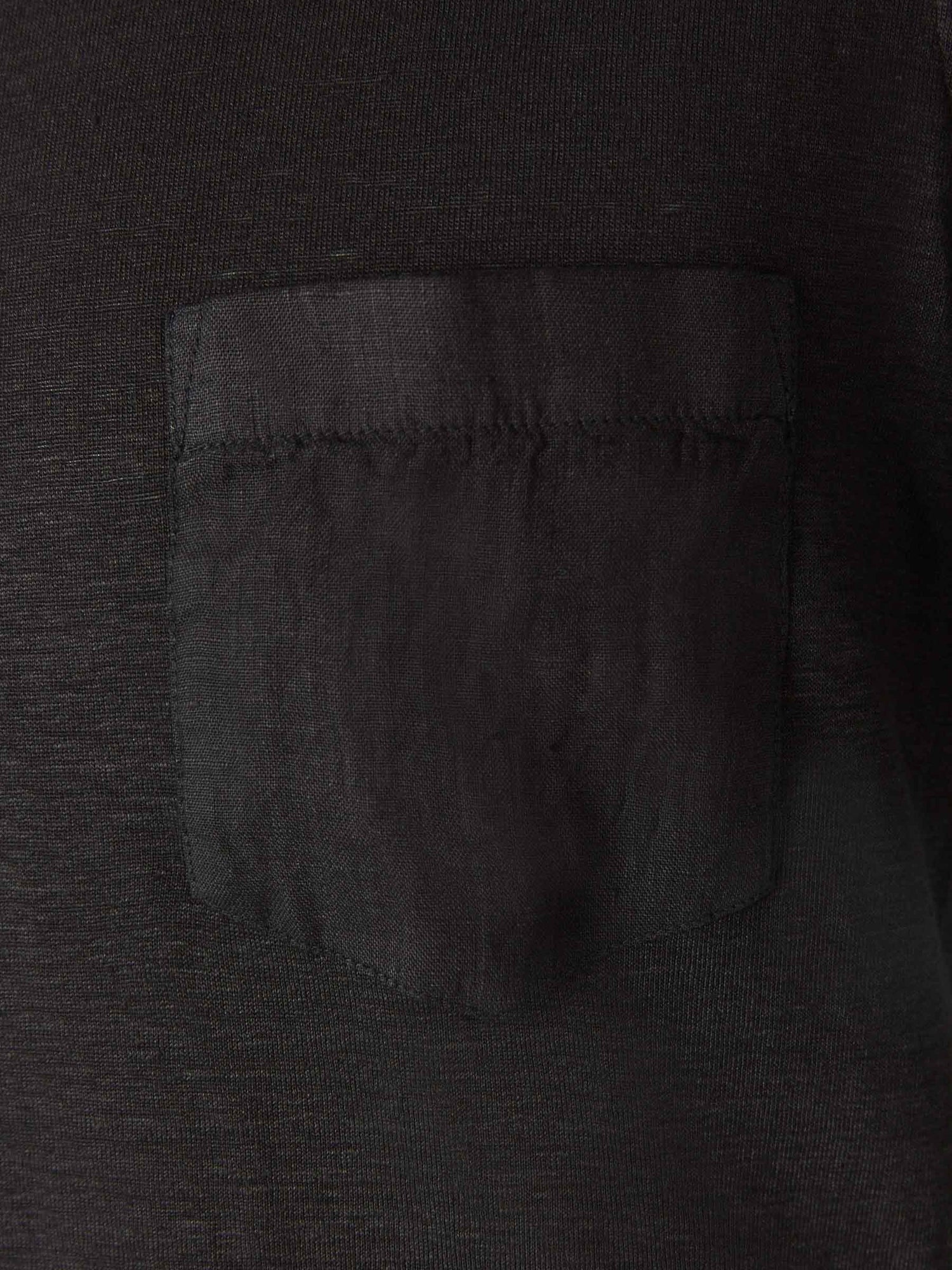 Santa Eulalia Camiseta Bolsillo Lino color Verde Militar sku 553-002976 04 - Foto 4