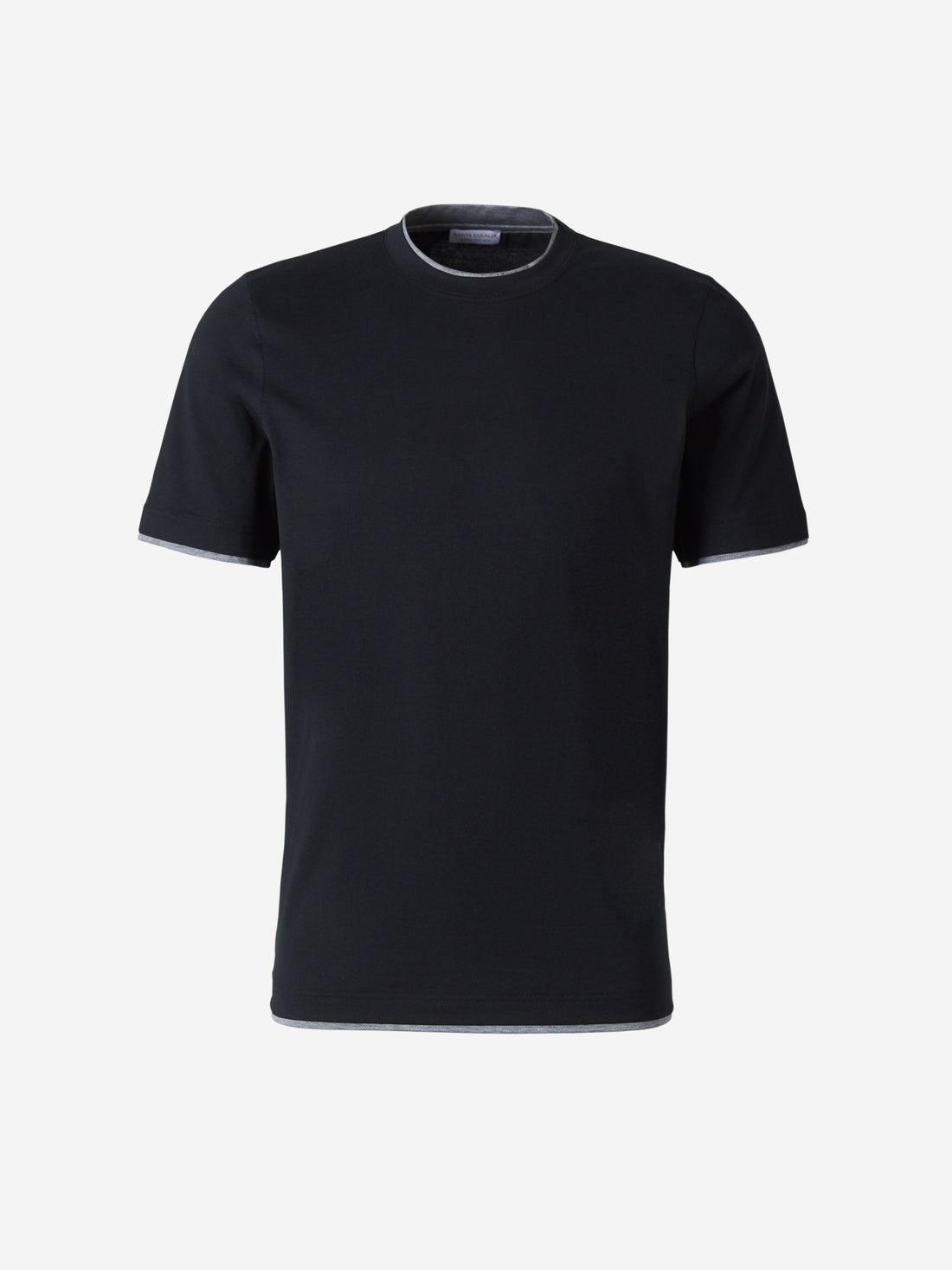 Santa Eulalia Camiseta Ribete Contraste color Topo sku 553-002977 05 - Foto 1