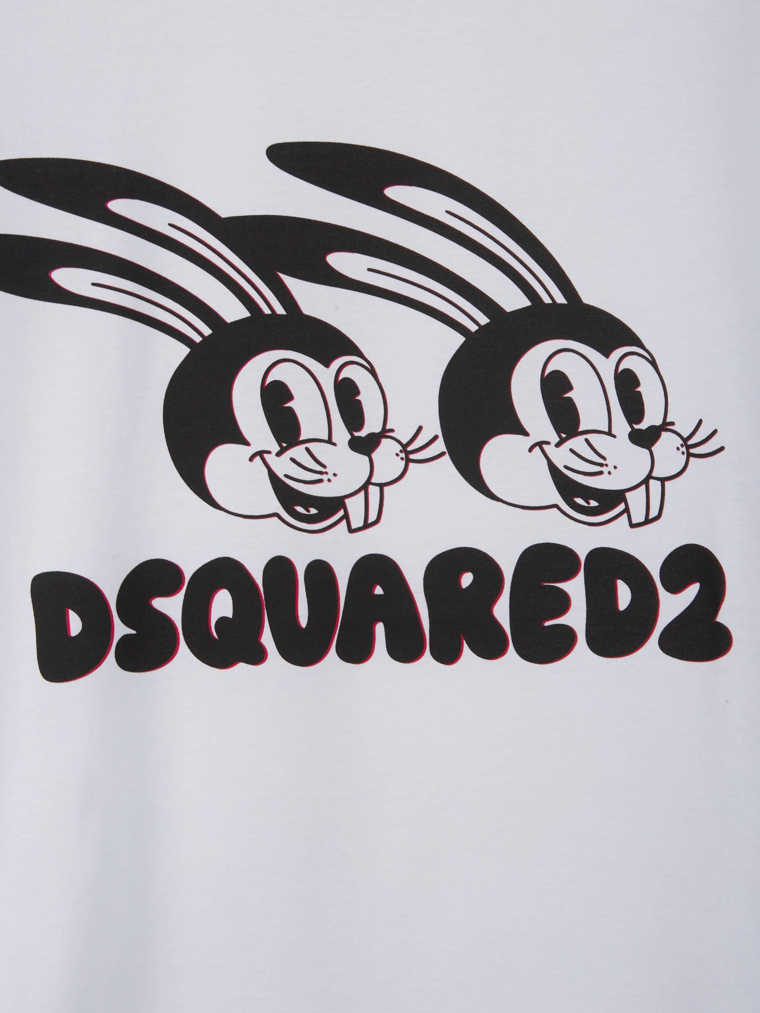 Dsquared2 Camiseta Gráfico Rabbit color Blanco sku 553-002984 01 - Foto 4