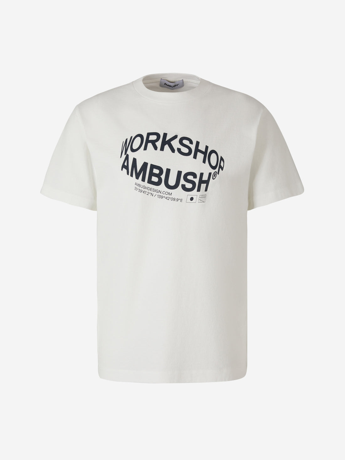 Ambush Camiseta Algodón Logo color Negro sku 553-003022 02 - Foto 1