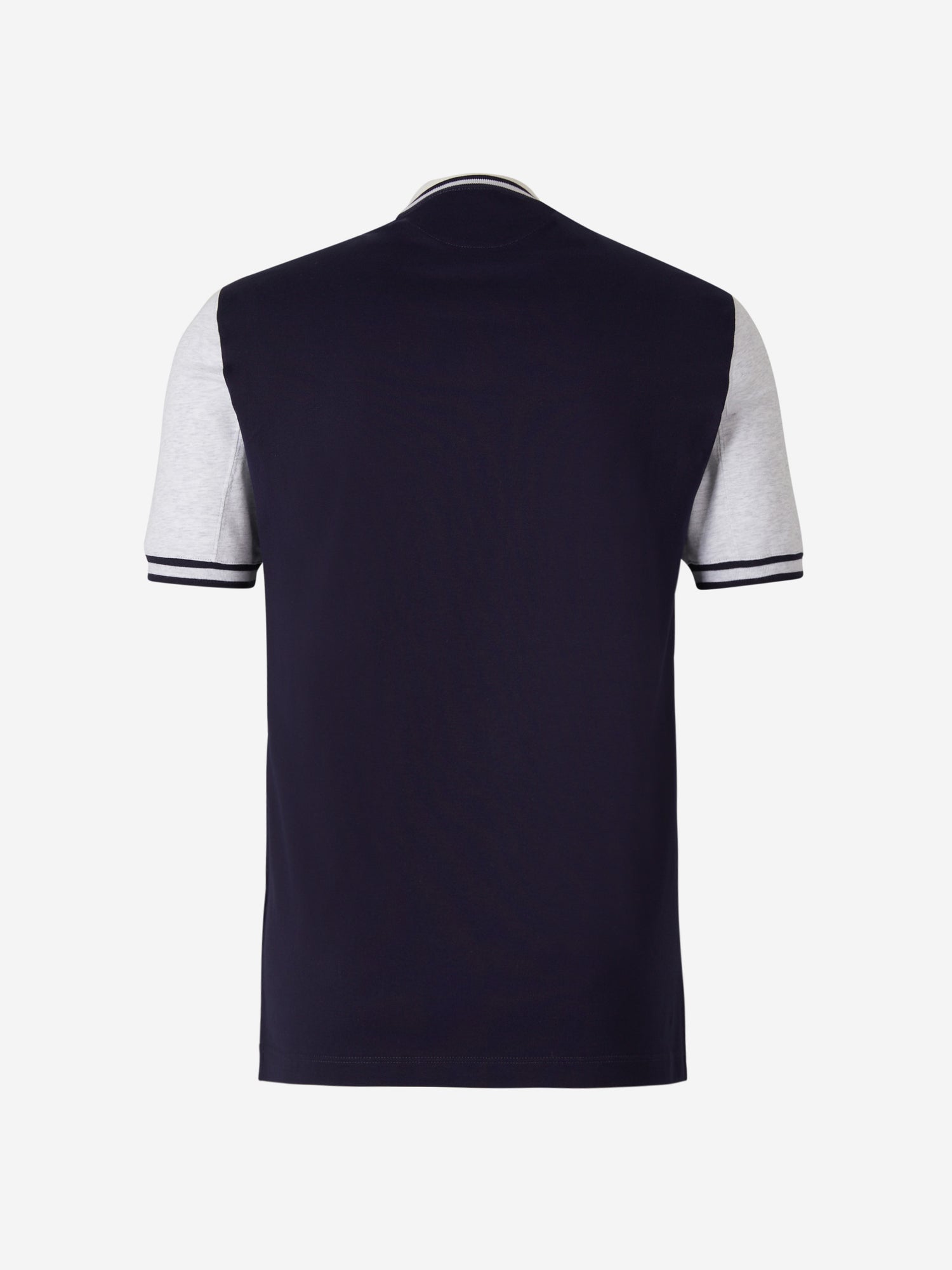 Brunello Cucinelli Camiseta Bicolor color Azul Noche sku 553-003041 01 - Foto 2