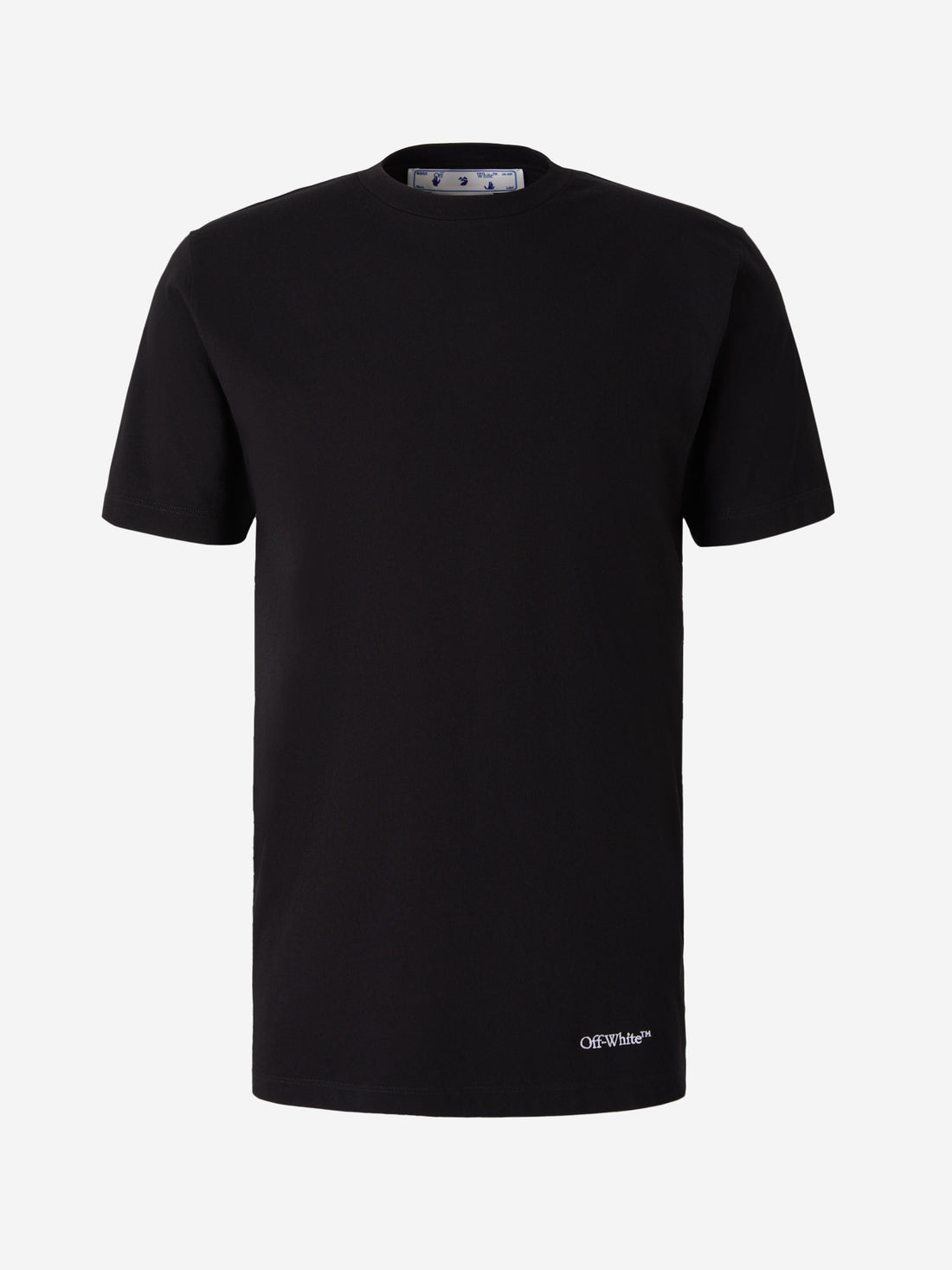 Off-White Camiseta Logo Bordado color Negro sku 553-003062 01 - Foto 1