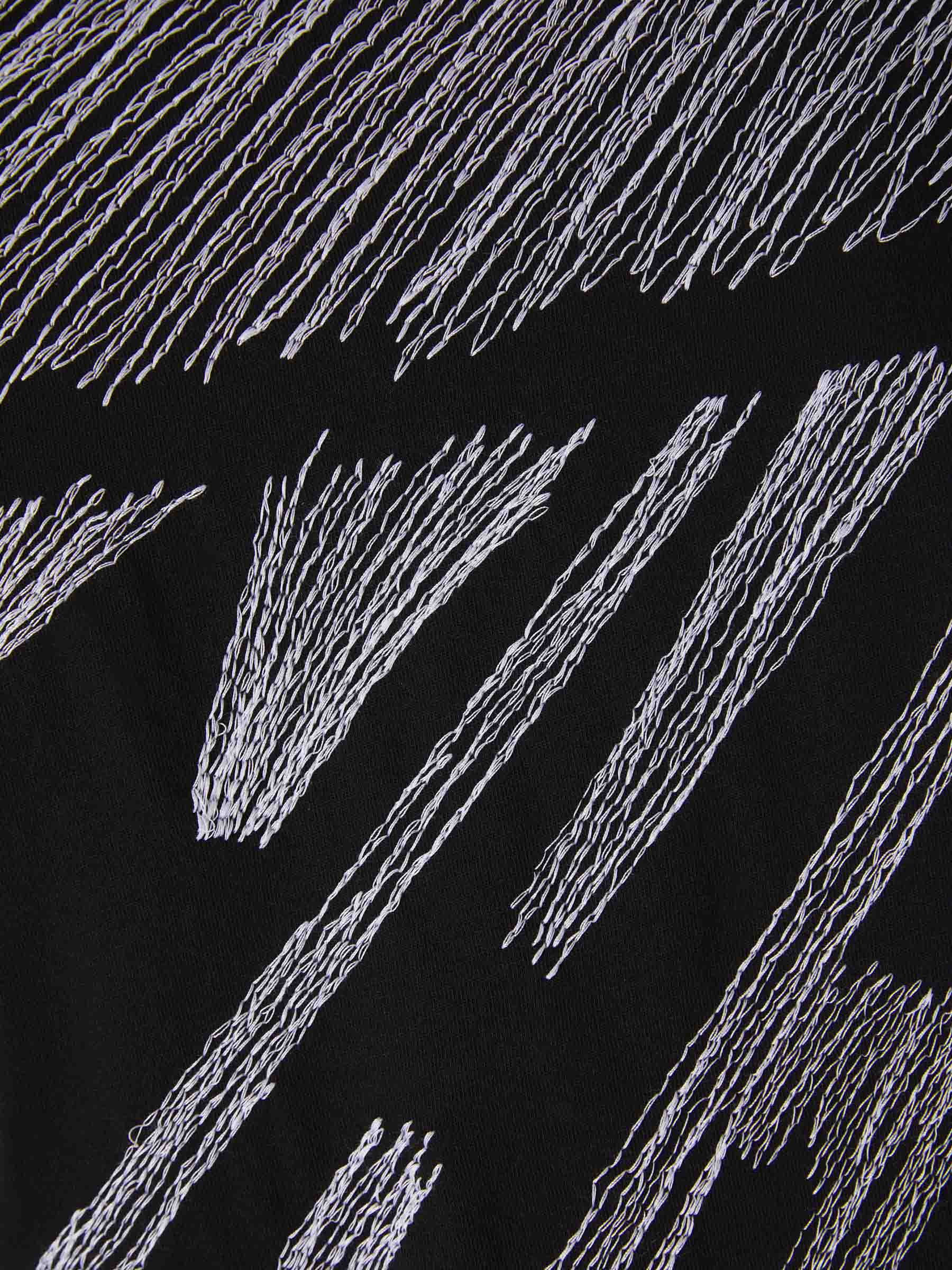 Off-White Camiseta Logo Bordado color Negro sku 553-003062 01 - Foto 5