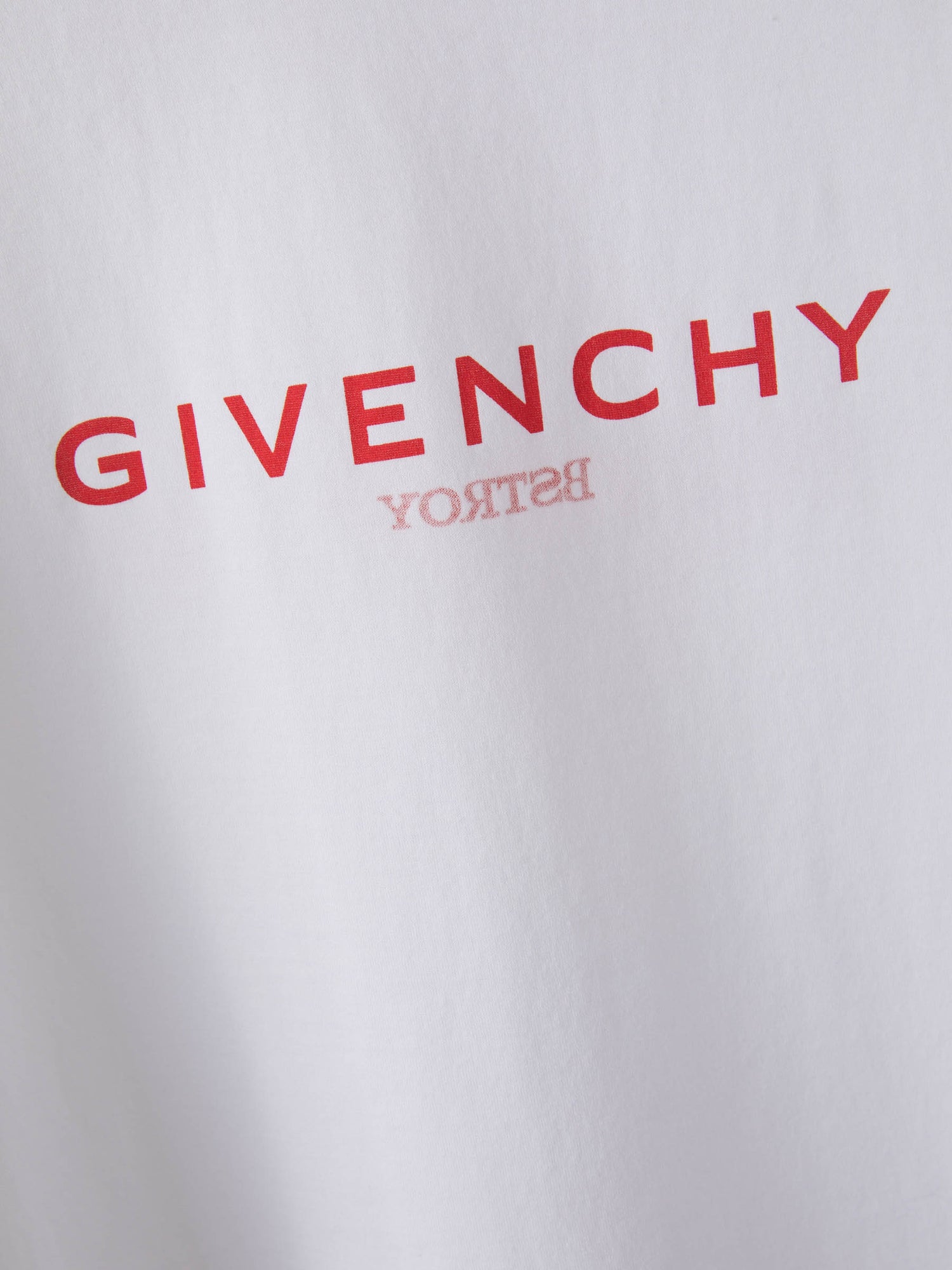 Givenchy Camiseta Logo Bstroy color Blanco sku 553-003068 01 - Foto 4