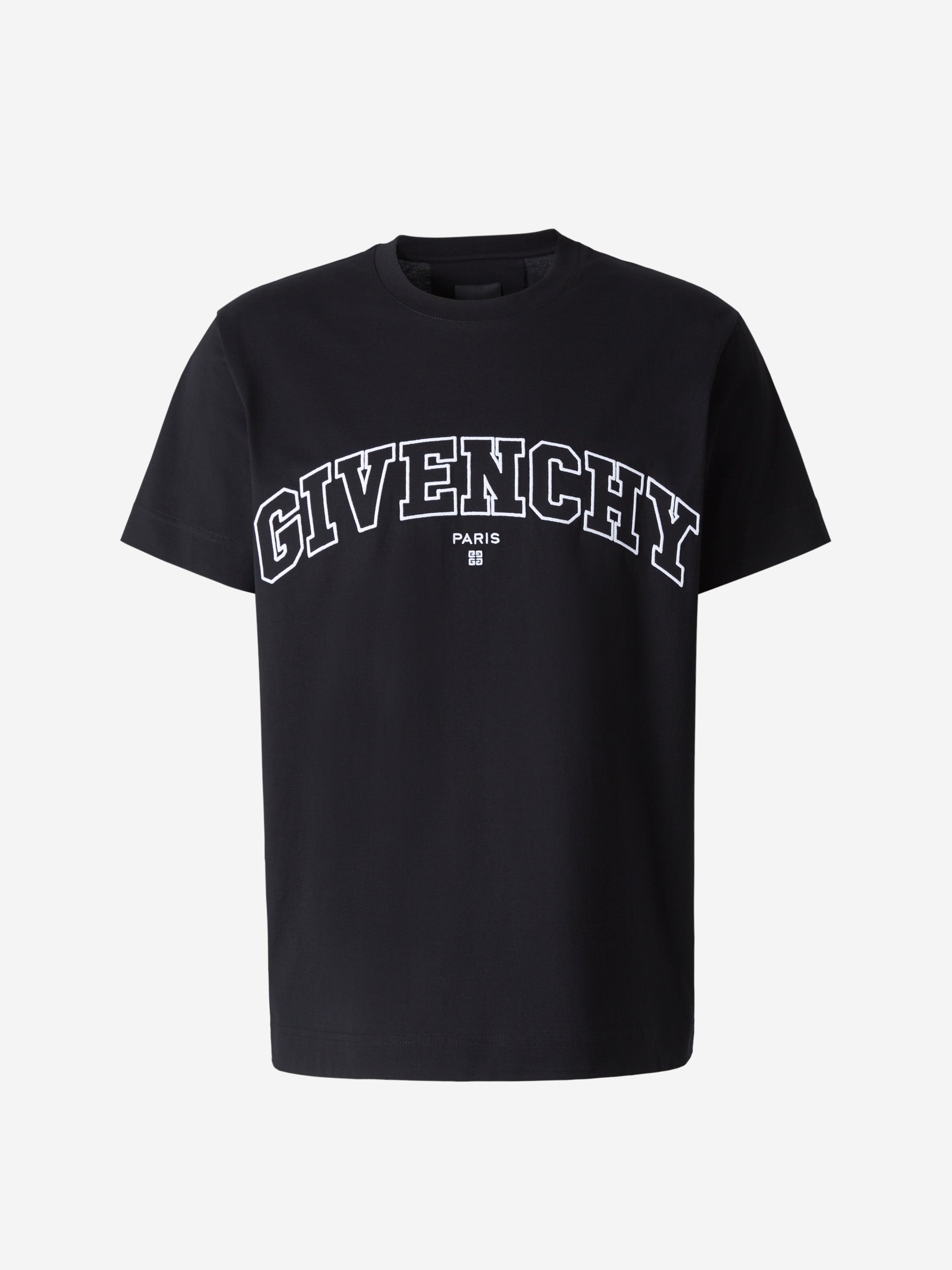 Givenchy Camiseta Logo College color Negro sku 553-003071 01 - Foto 1