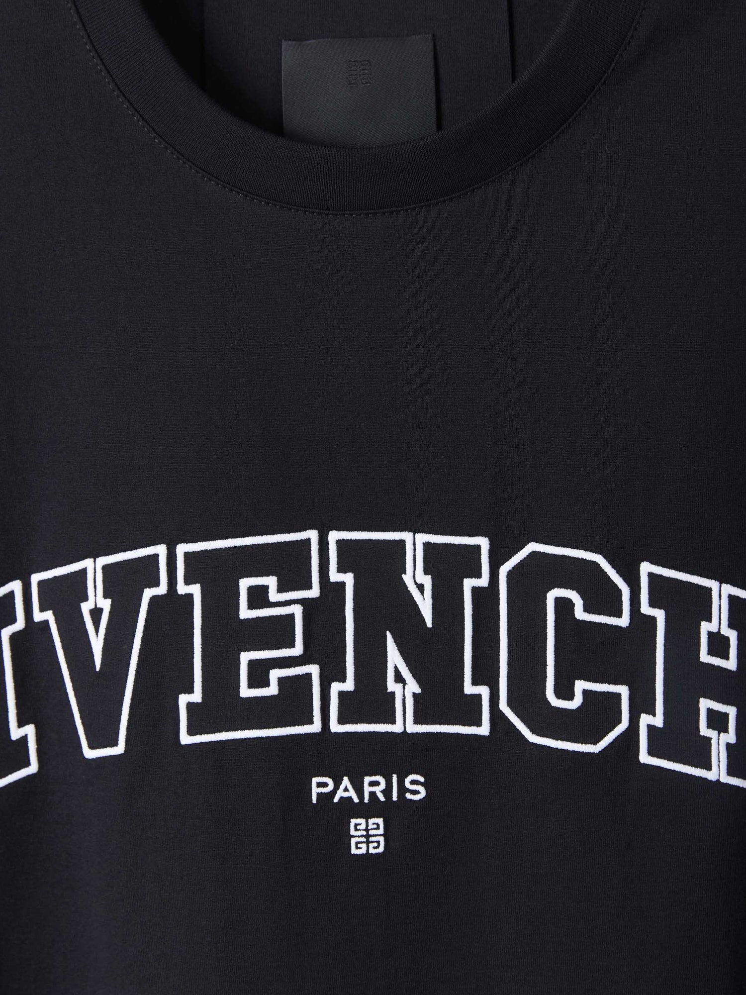 Givenchy Camiseta Logo College color Negro sku 553-003071 01 - Foto 3
