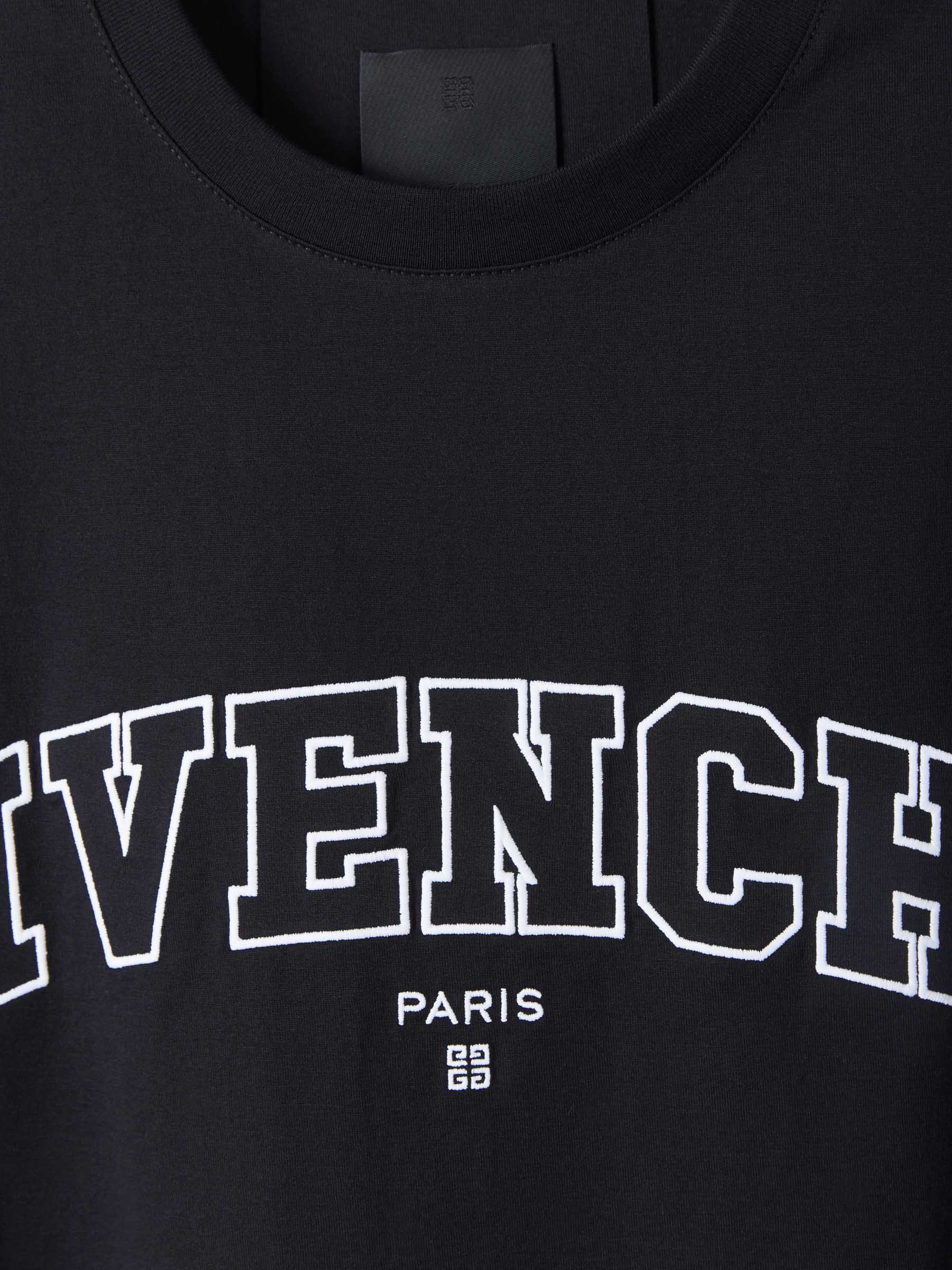 Givenchy Camiseta Logo College color Negro sku 553-003071 01 - Foto 3