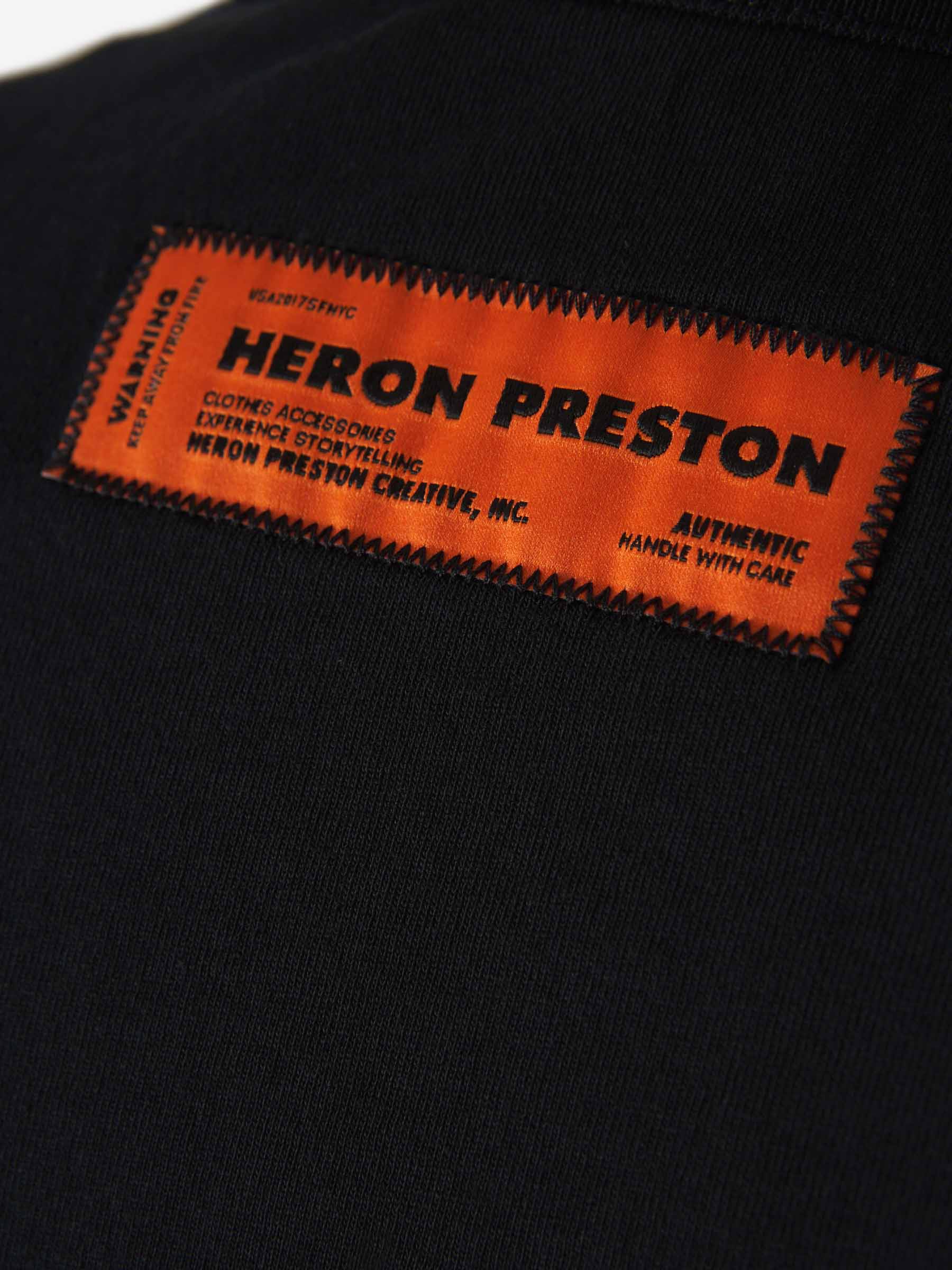 Heron Preston Camiseta Gráfico Estampado color Negro sku 553-003072 02 - Foto 8