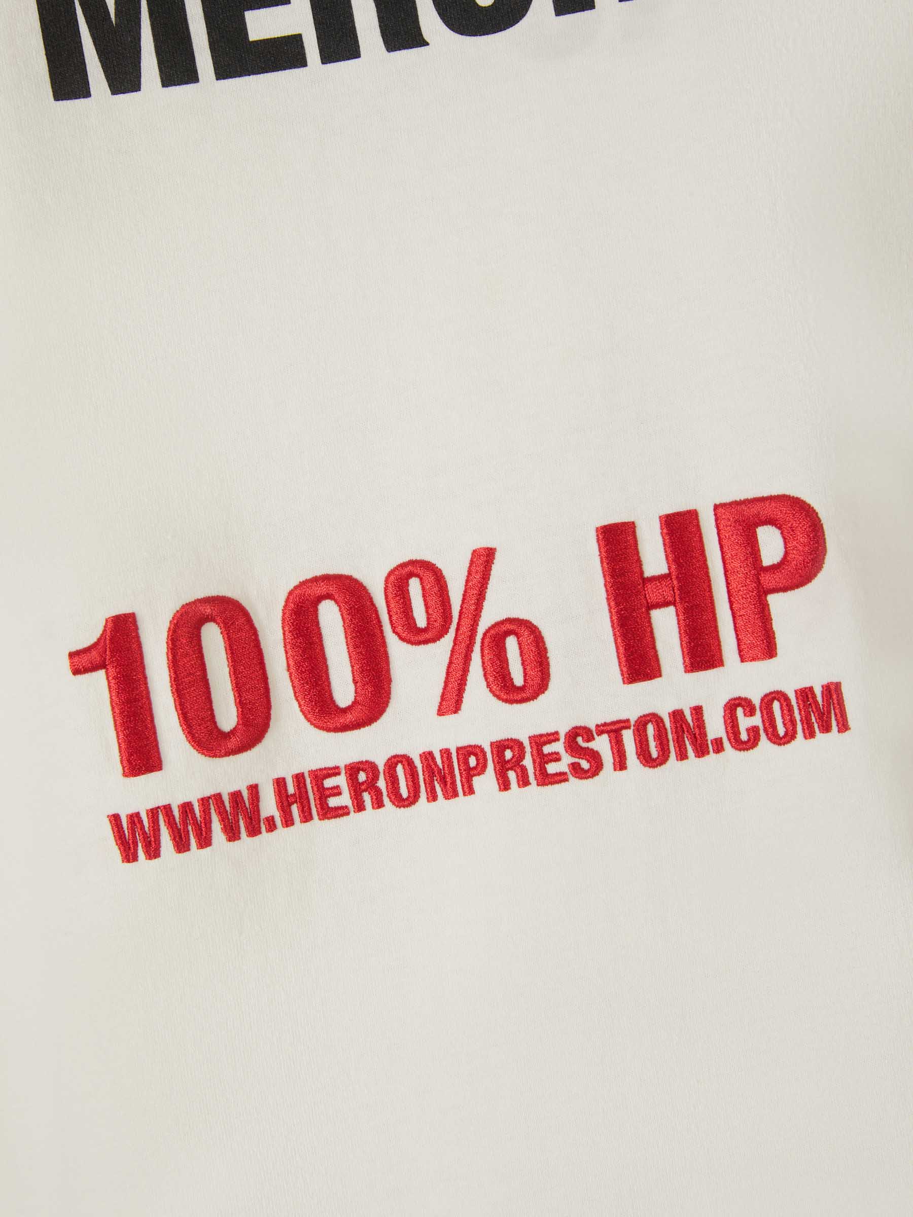 Heron Preston Camiseta Logo Contraste color Negro sku 553-003078 02 - Foto 5