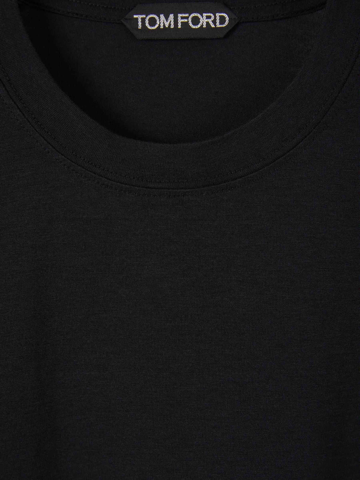 Tom Ford Camiseta Clásica Lisa color Negro sku 553-003104 01 - Foto 3