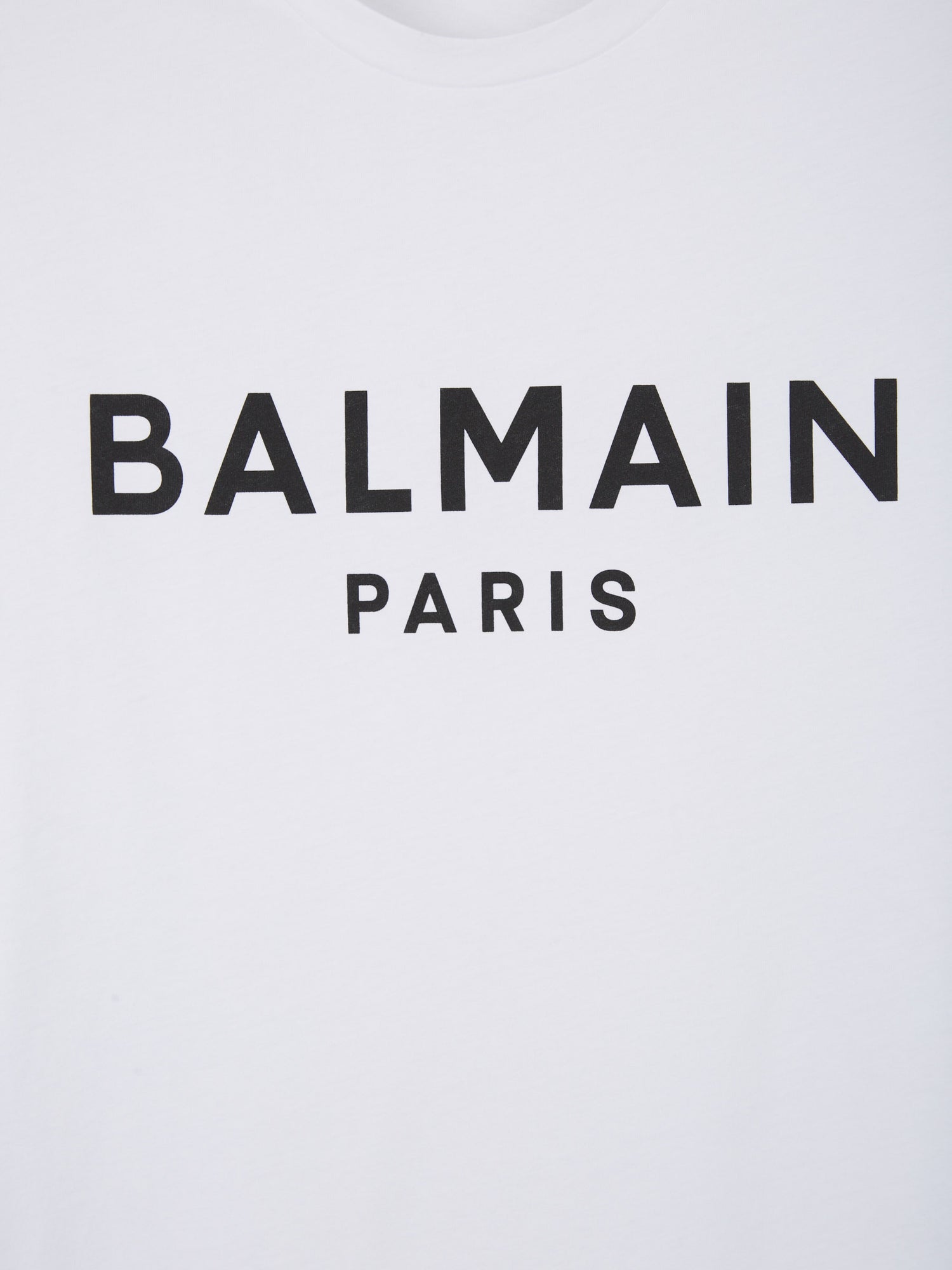 Balmain Camiseta Logo Contraste color Blanco sku 553-003118 02 - Foto 4