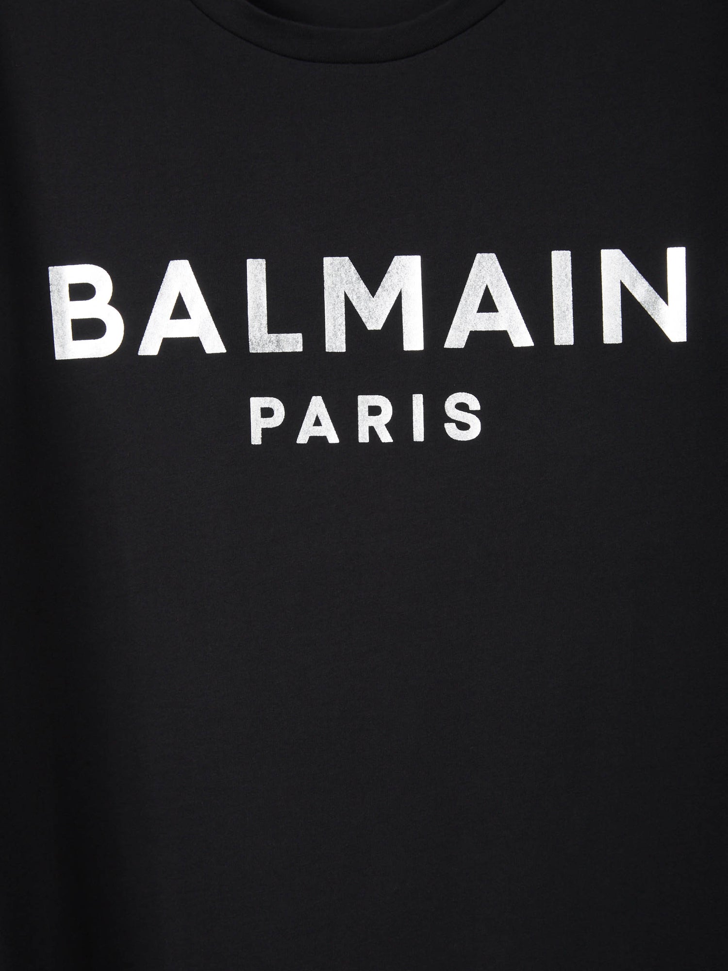 Balmain Camiseta Logo Contraste color Negro sku 553-003120 00 - Foto 4
