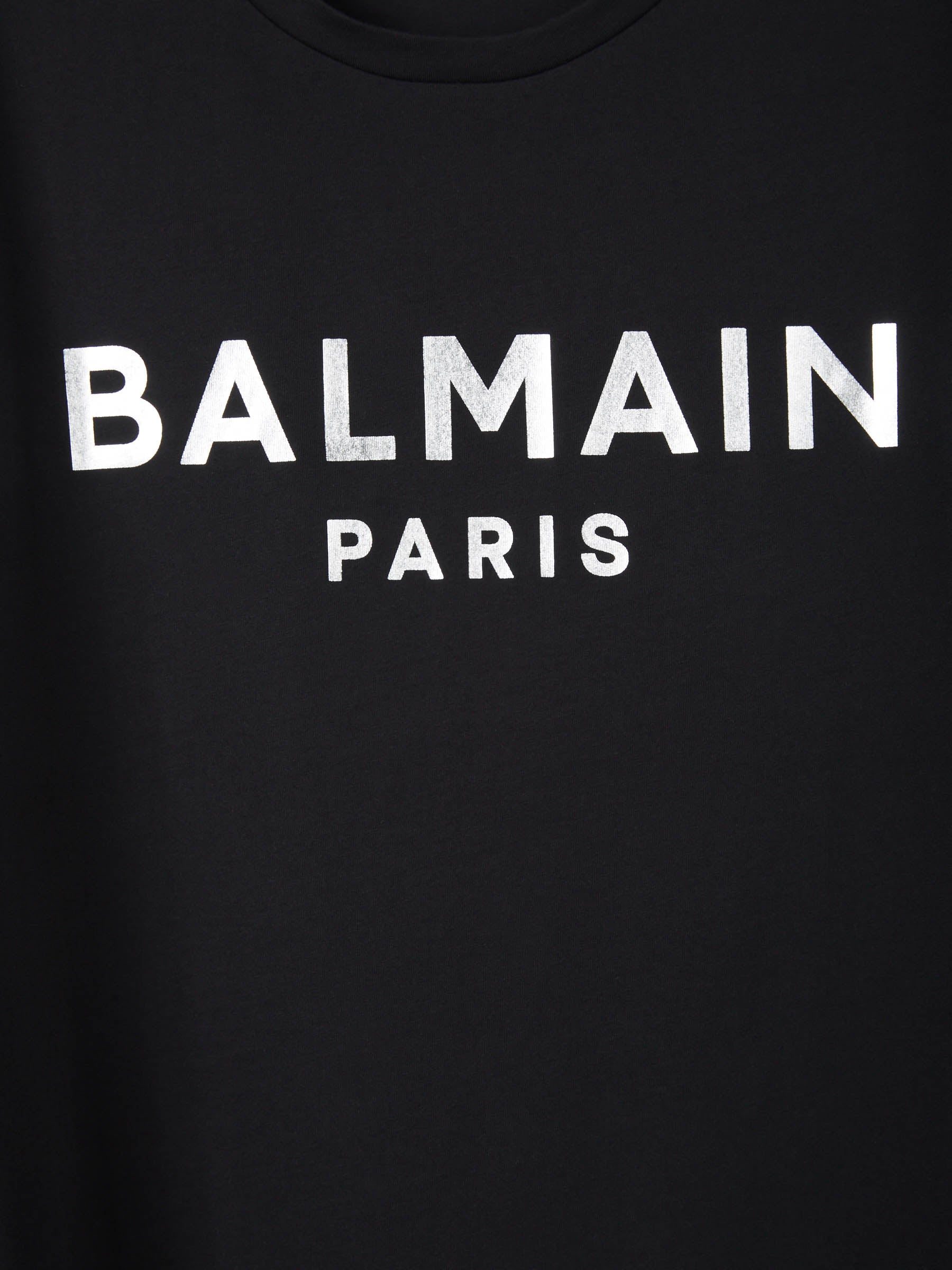 Balmain Camiseta Logo Contraste color Negro sku 553-003120 00 - Foto 4