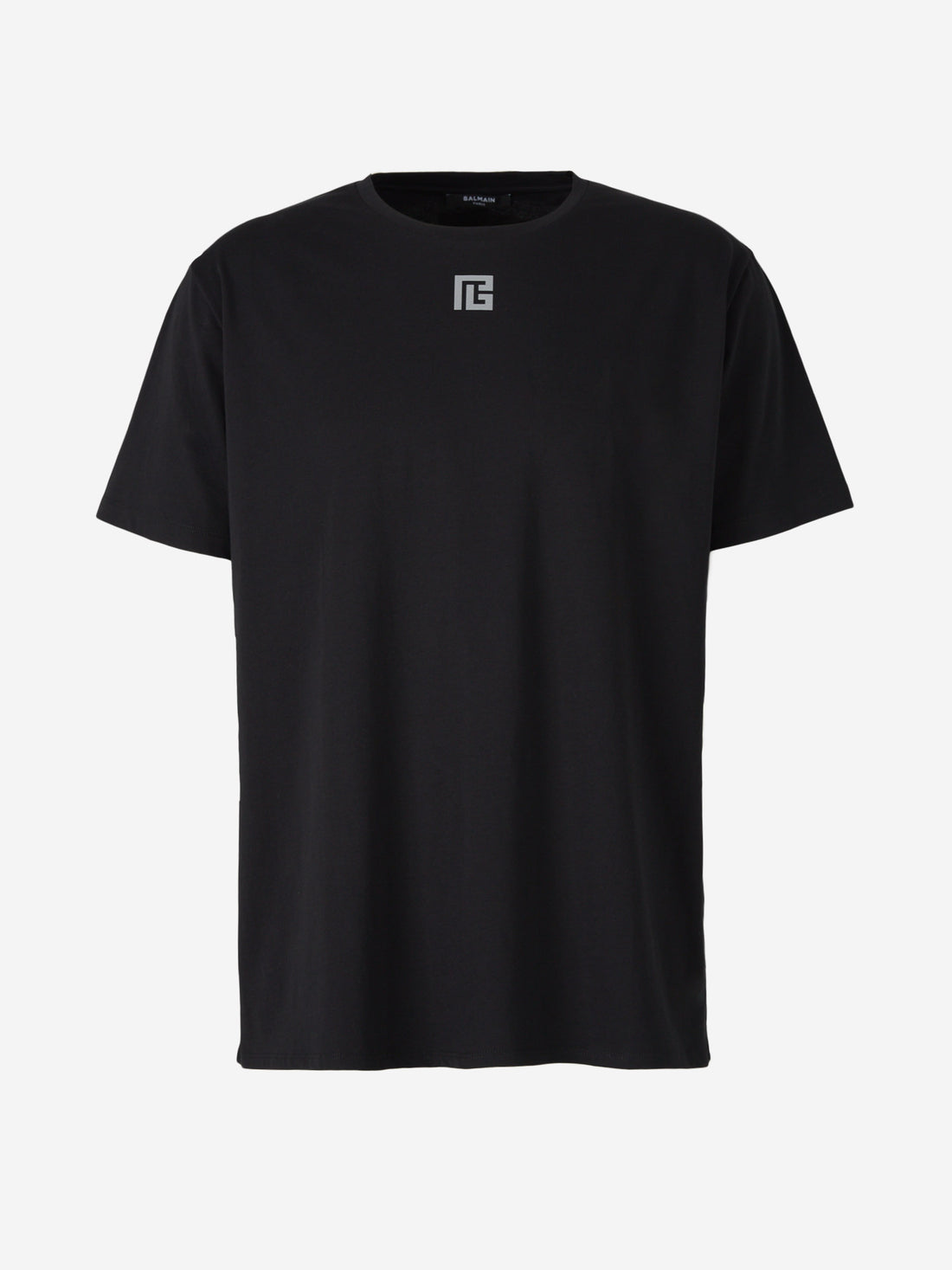 Balmain Camiseta Monograma Contraste color Negro sku 553-003121 00 - Foto 1