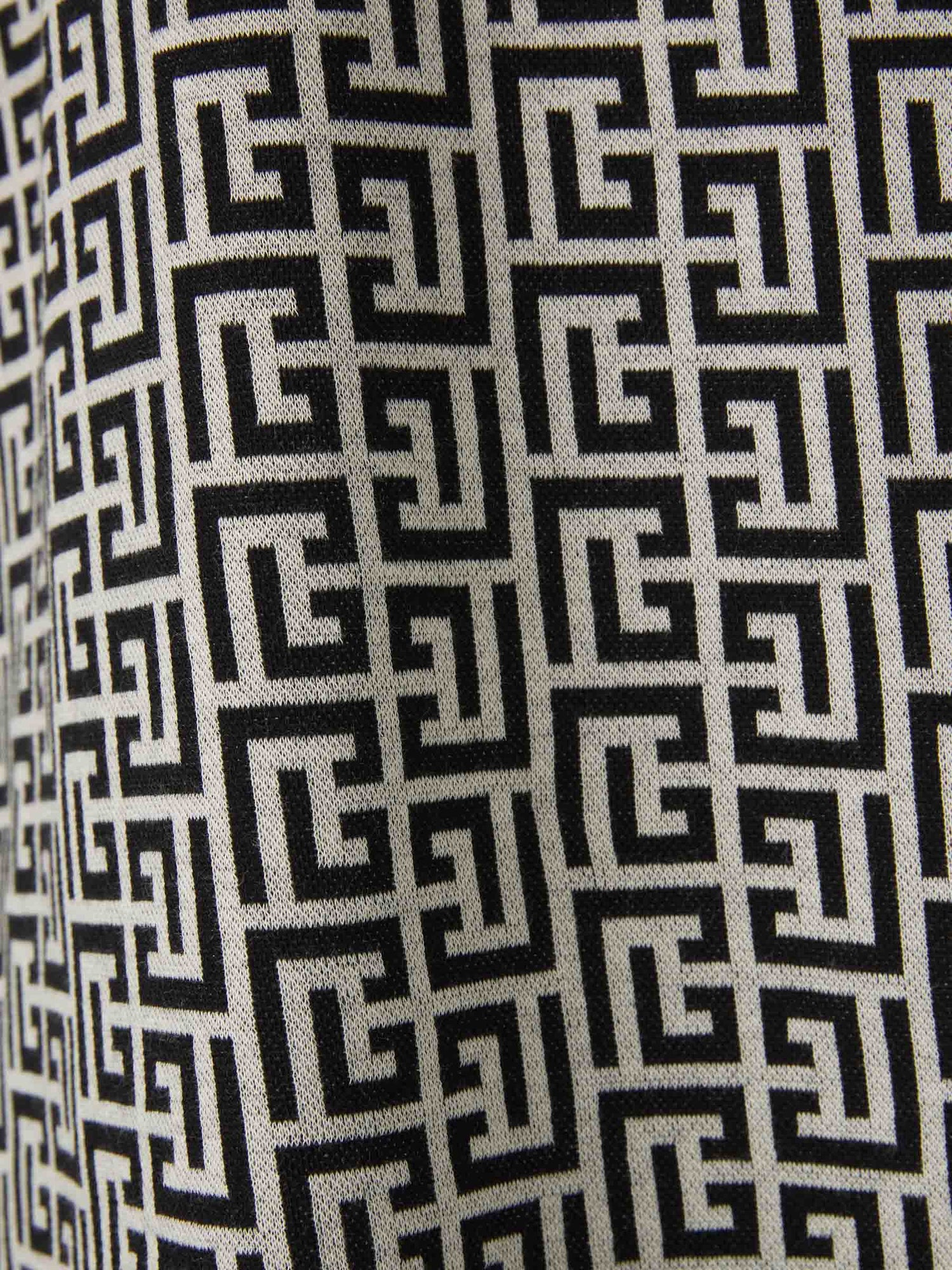 Balmain Camiseta Monograma color Negro sku 553-003122 00 - Foto 4