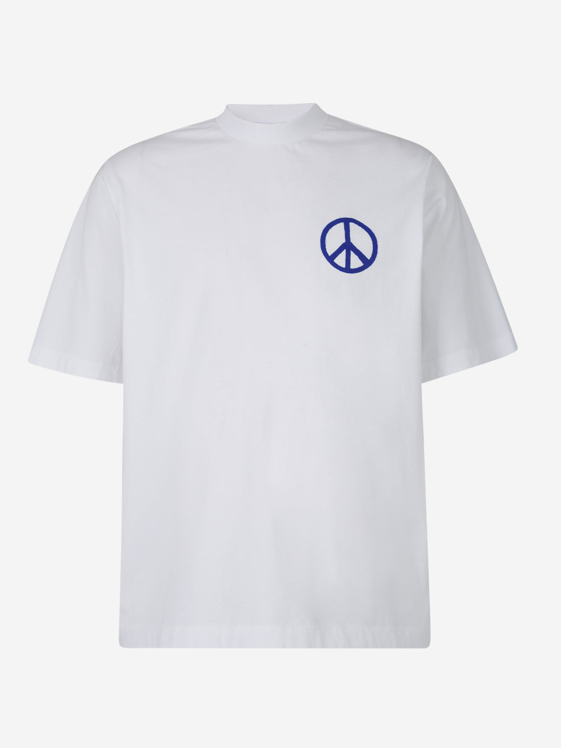 Marcelo Burlon Camiseta Logo Peace color Negro sku 553-003155 02 - Foto 1