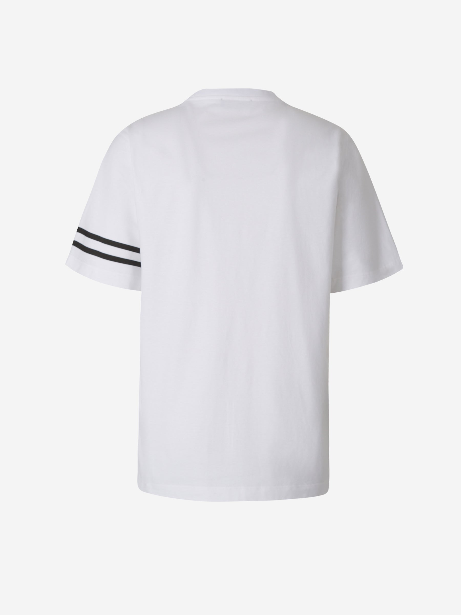 Giuseppe Zanotti Camiseta Algodón Logo color Blanco sku 553-003182 01 - Foto 2