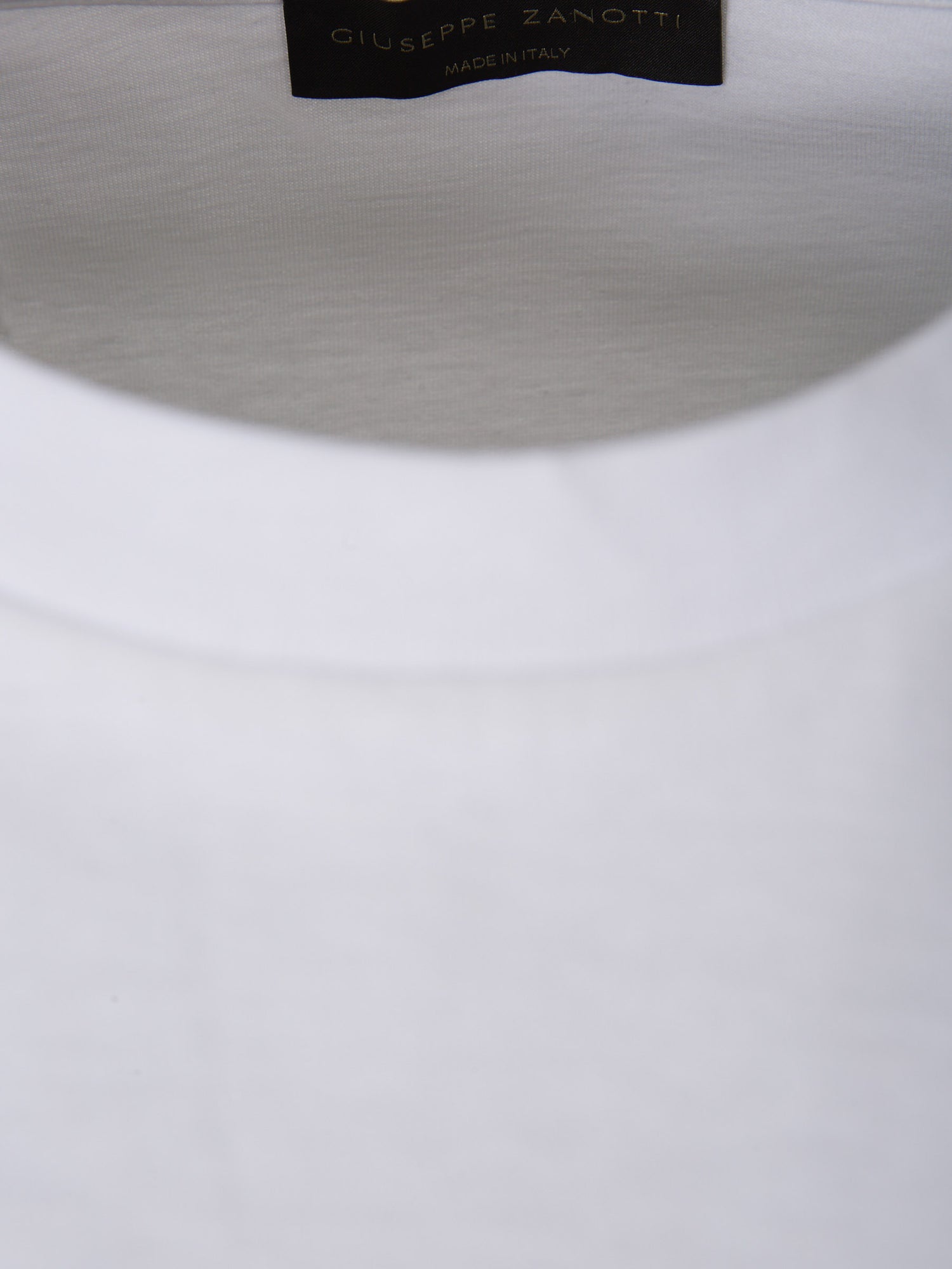 Giuseppe Zanotti Camiseta Algodón Logo color Blanco sku 553-003182 01 - Foto 3