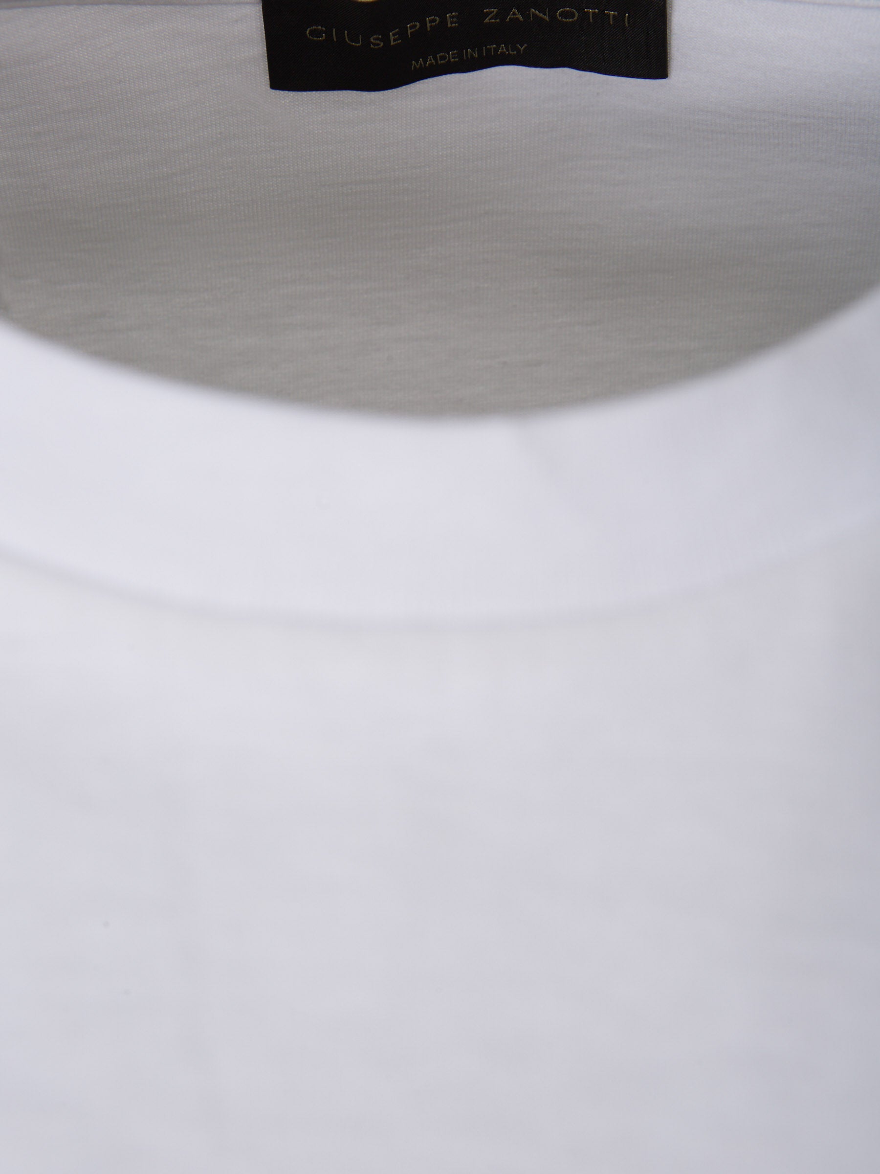 Giuseppe Zanotti Camiseta Algodón Logo color Blanco sku 553-003182 01 - Foto 3