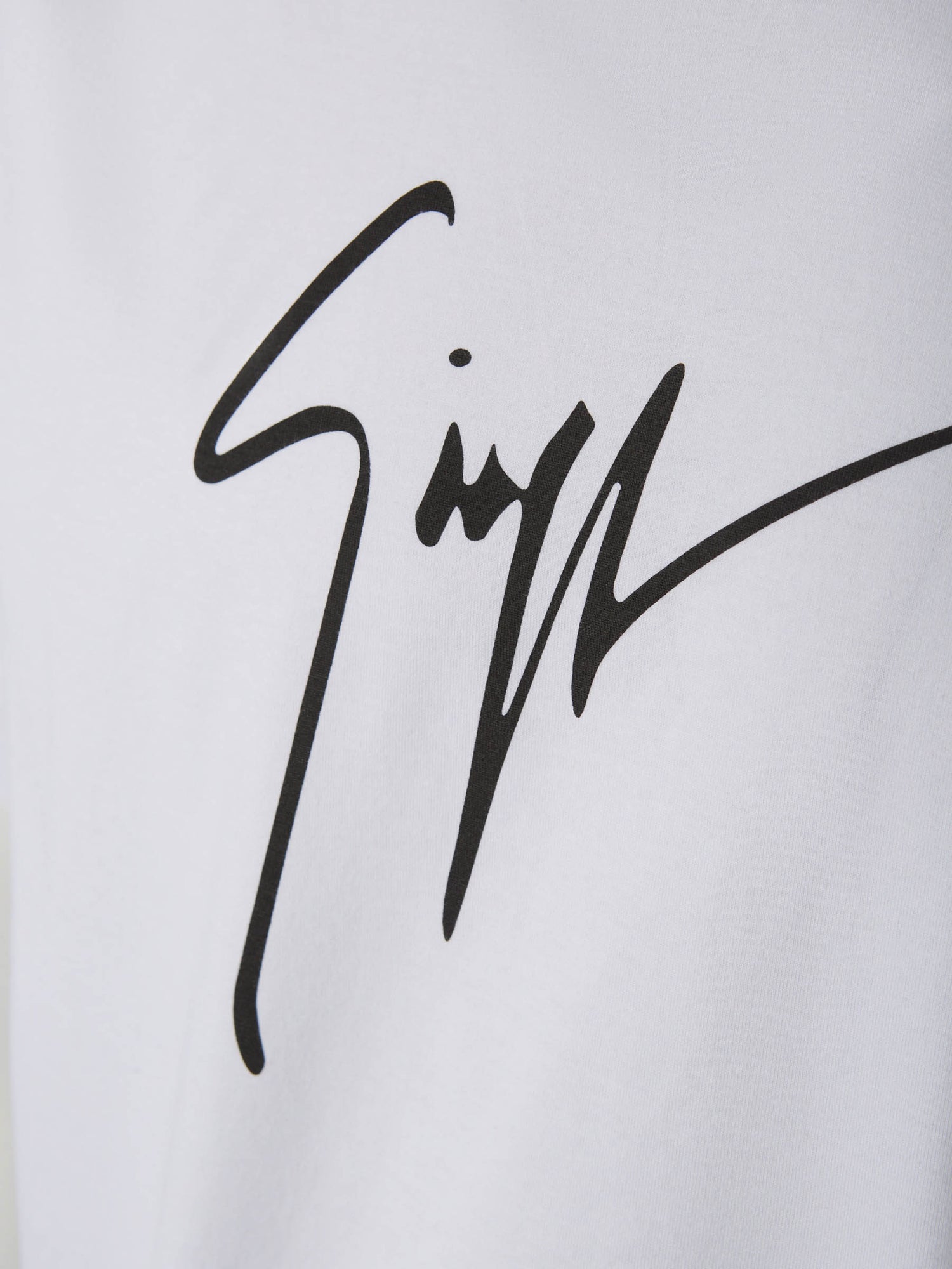 Giuseppe Zanotti Camiseta Algodón Logo color Blanco sku 553-003182 01 - Foto 4