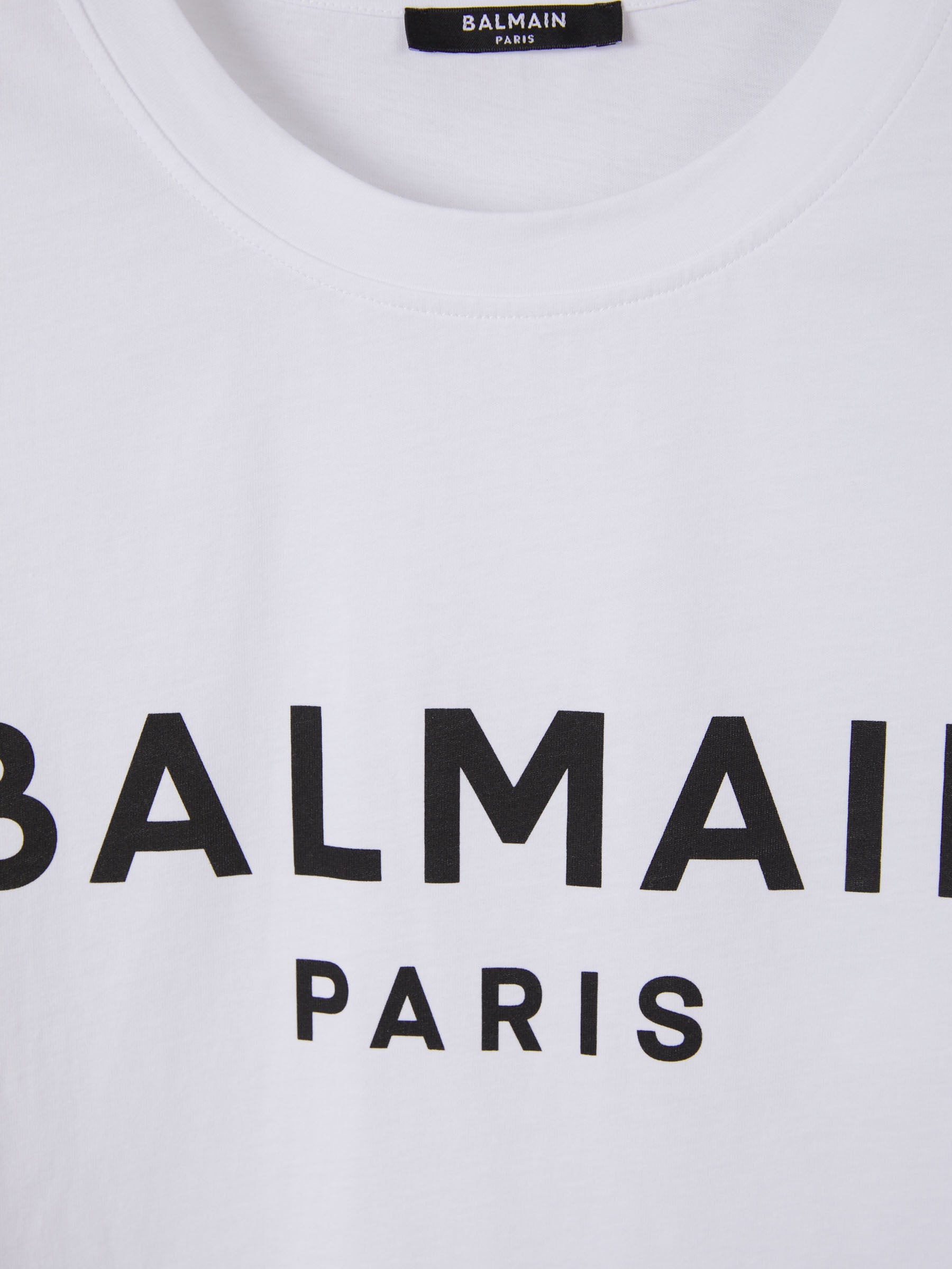 Balmain Camiseta Logo Estampado color Blanco sku 553-003228 01 - Foto 4
