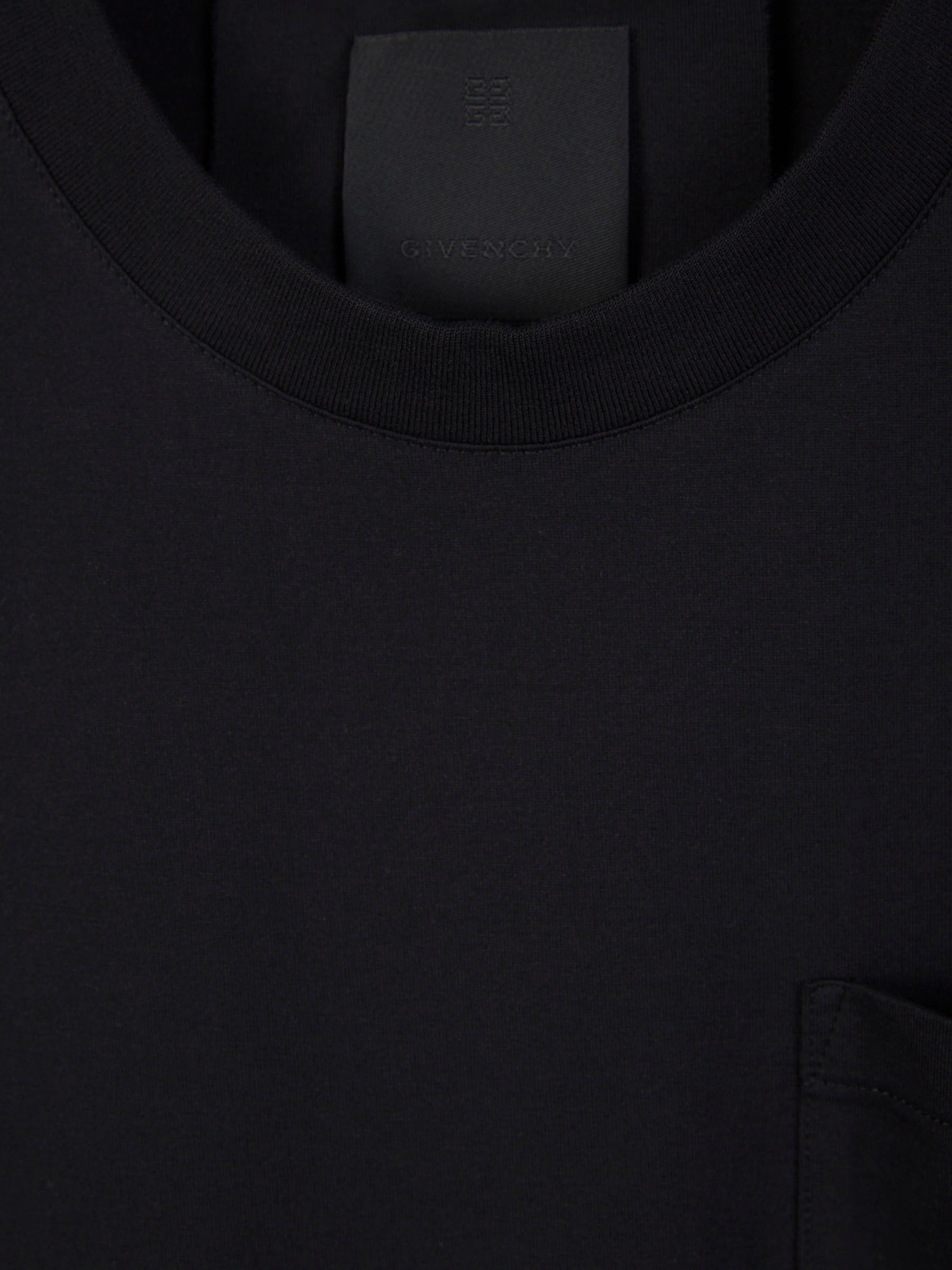 Givenchy Camiseta Parche Logo color Negro sku 553-003237 01 - Foto 3