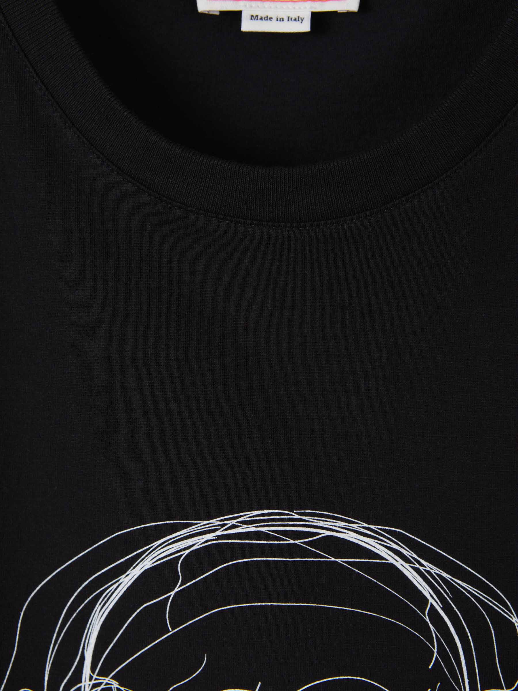 Alexander McQueen Camiseta Skull Sketch color Negro sku 553-003271 02 - Foto 3